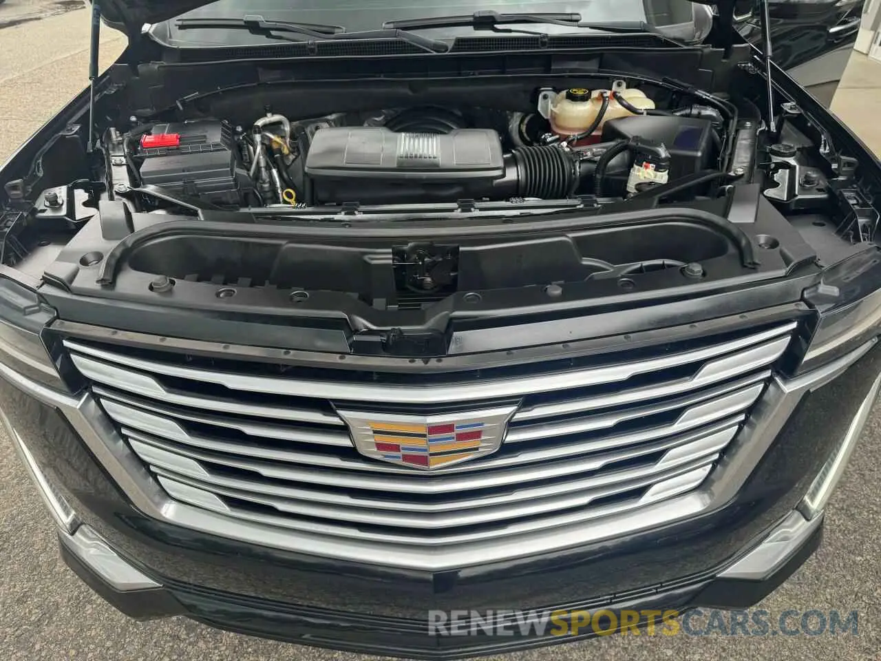 7 fotografías del automóvil dañado 1GYS3MKL5MR365333 CADILLAC ESCALADE 2021