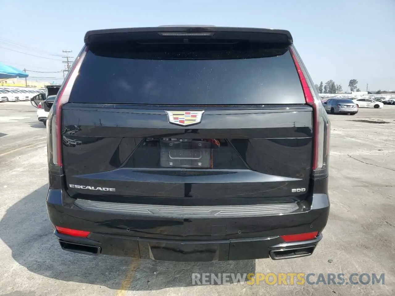 6 fotografías del automóvil dañado 1GYS3PKL2MR365209 CADILLAC ESCALADE 2021