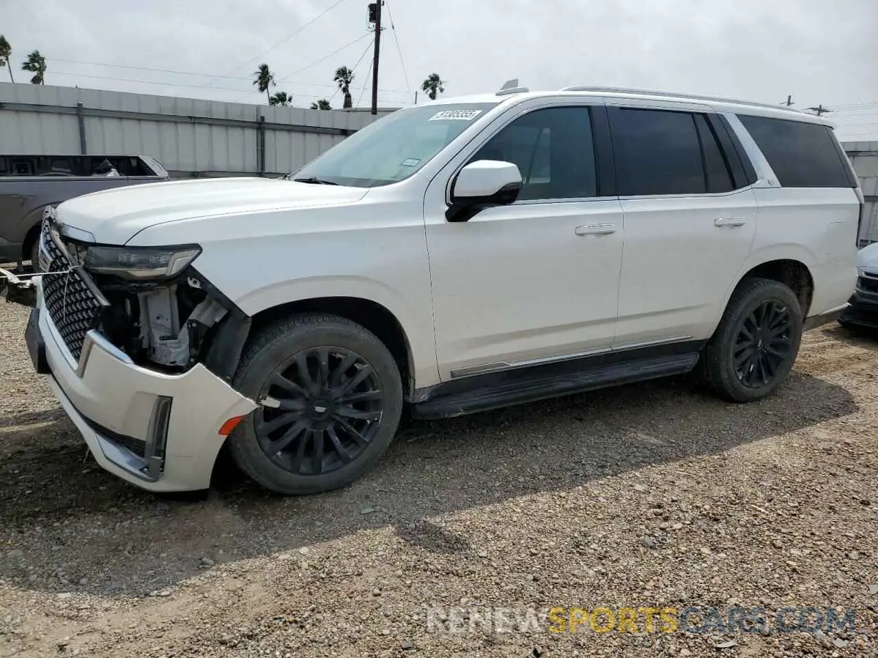 1 fotografías del automóvil dañado 1GYS4AKL3MR232470 CADILLAC ESCALADE 2021
