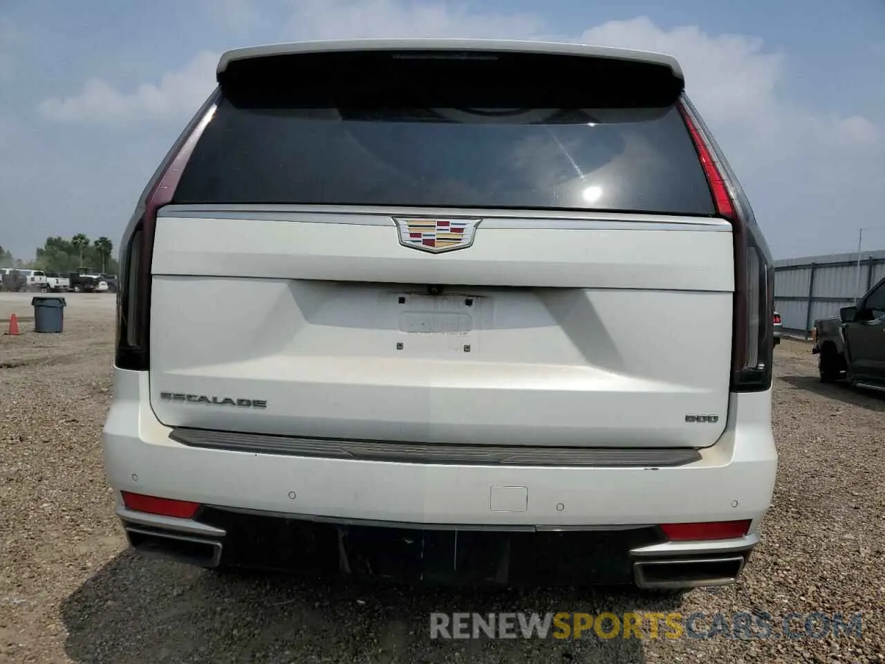 6 fotografías del automóvil dañado 1GYS4AKL3MR232470 CADILLAC ESCALADE 2021