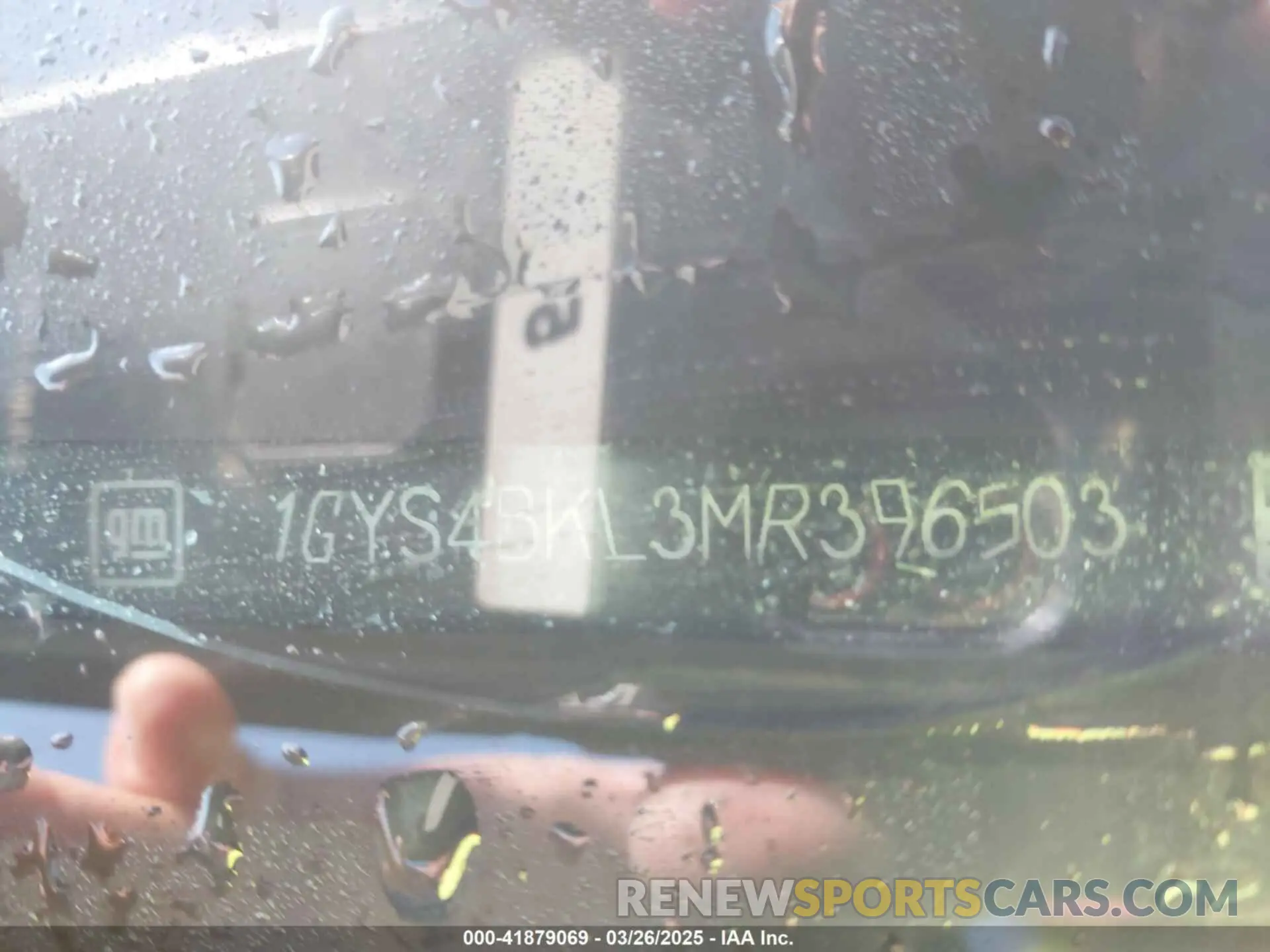 7 fotografías del automóvil dañado 1GYS4BKL3MR396503 CADILLAC ESCALADE 2021