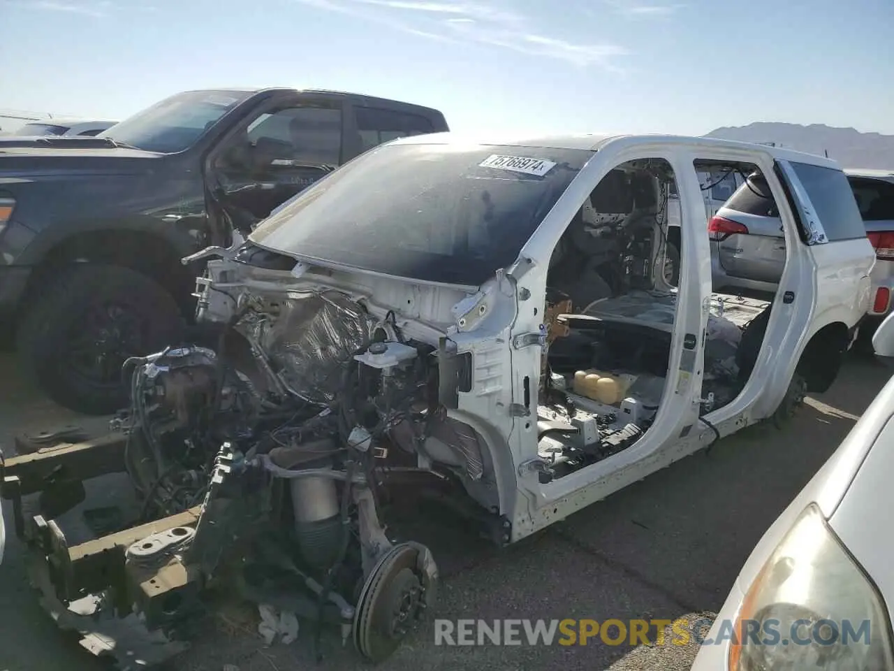 1 fotografías del automóvil dañado 1GYS4CKL7MR185200 CADILLAC ESCALADE 2021