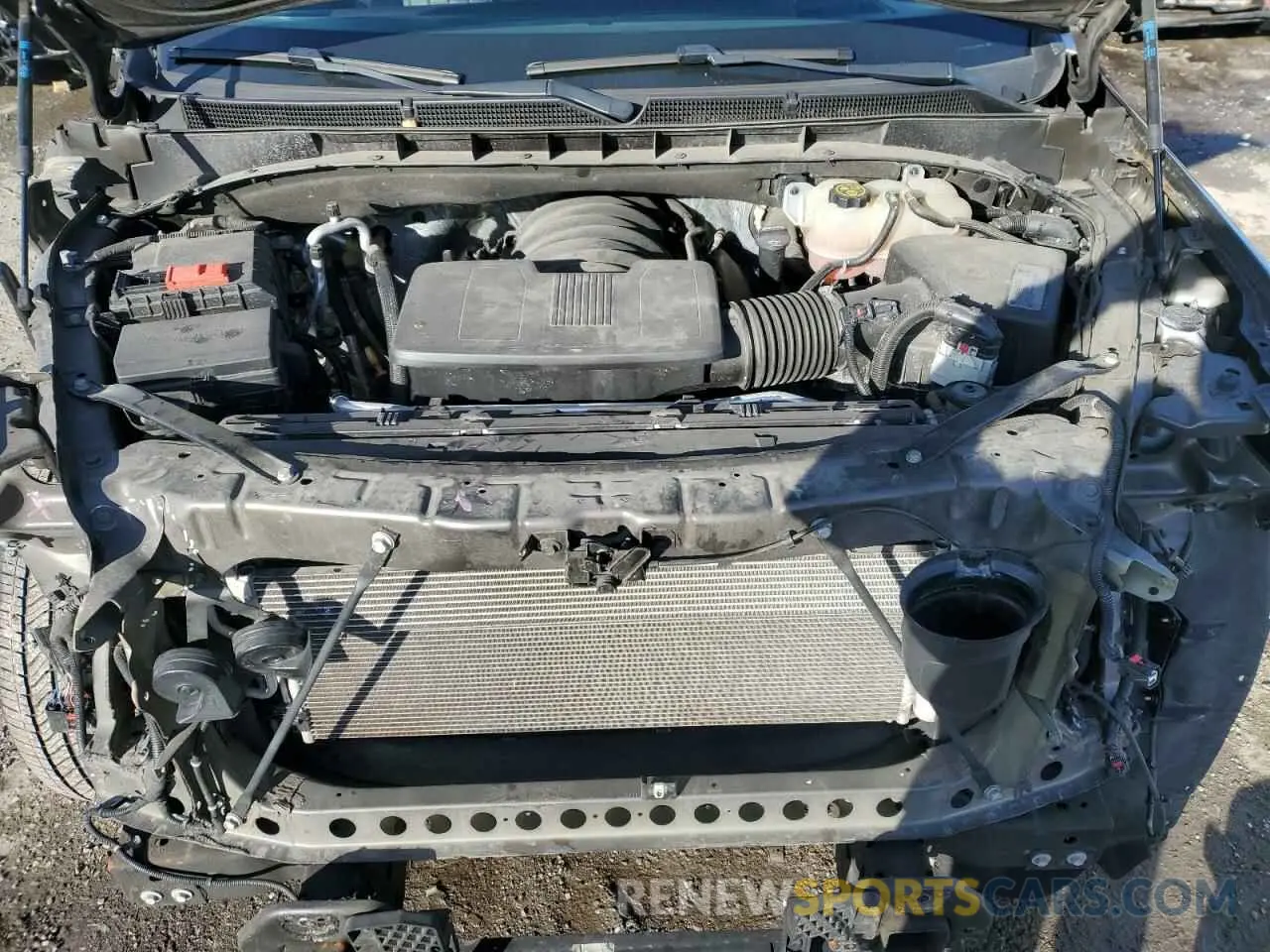 12 fotografías del automóvil dañado 1GYS4DKL2MR100902 CADILLAC ESCALADE 2021