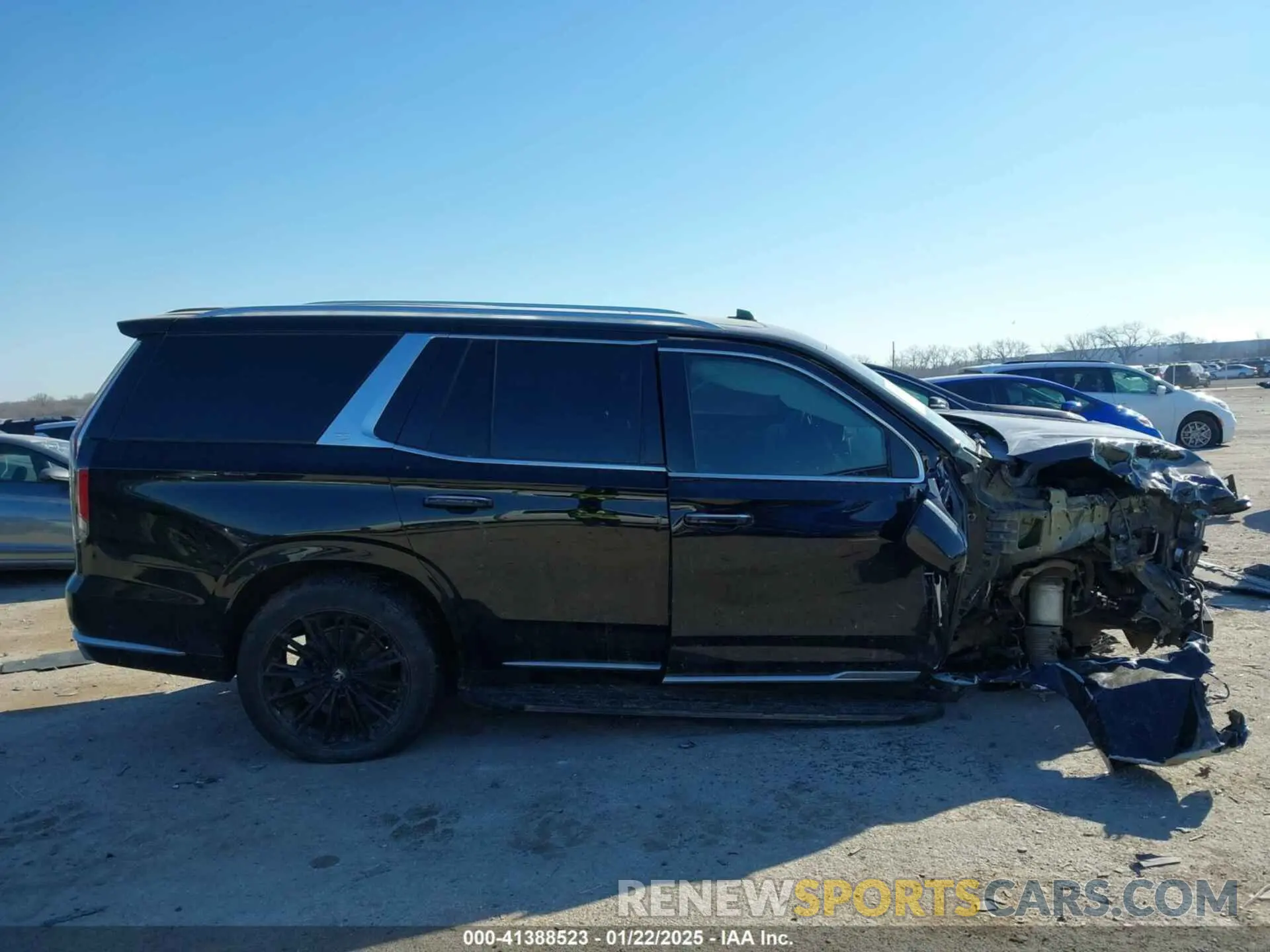 14 fotografías del automóvil dañado 1GYS4DKL6MR477152 CADILLAC ESCALADE 2021