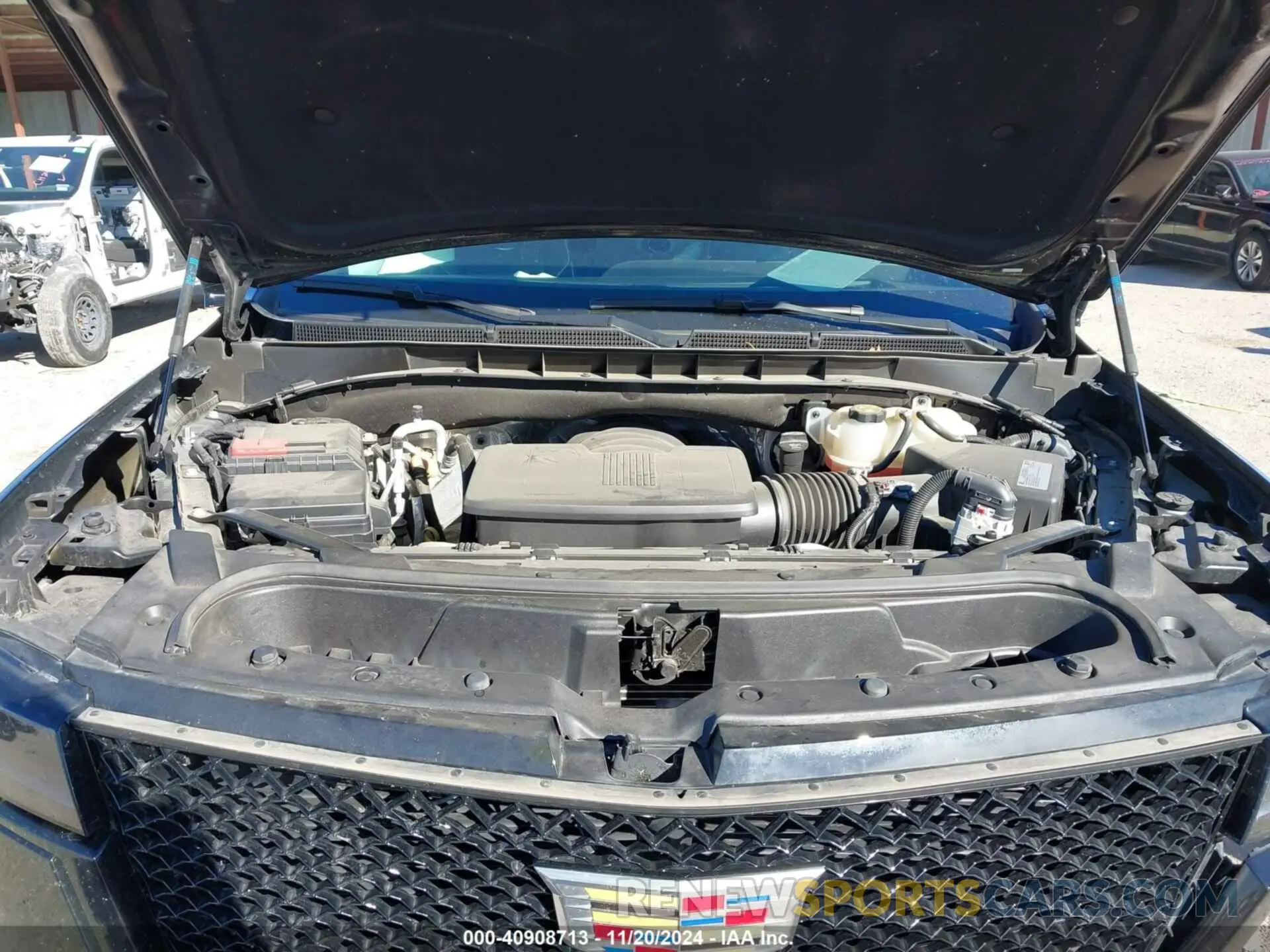 10 fotografías del automóvil dañado 1GYS4EKL9MR279767 CADILLAC ESCALADE 2021