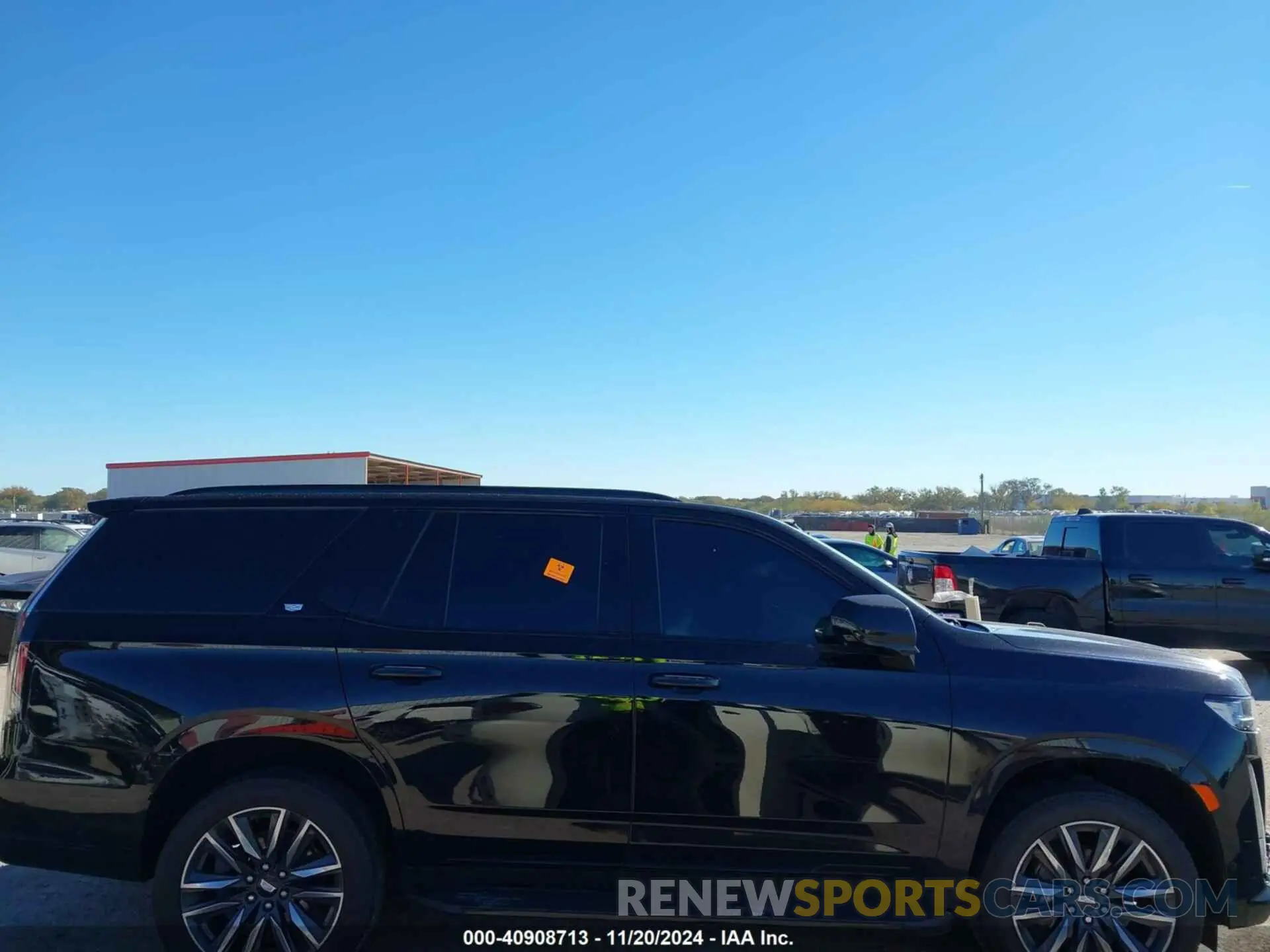 13 fotografías del automóvil dañado 1GYS4EKL9MR279767 CADILLAC ESCALADE 2021