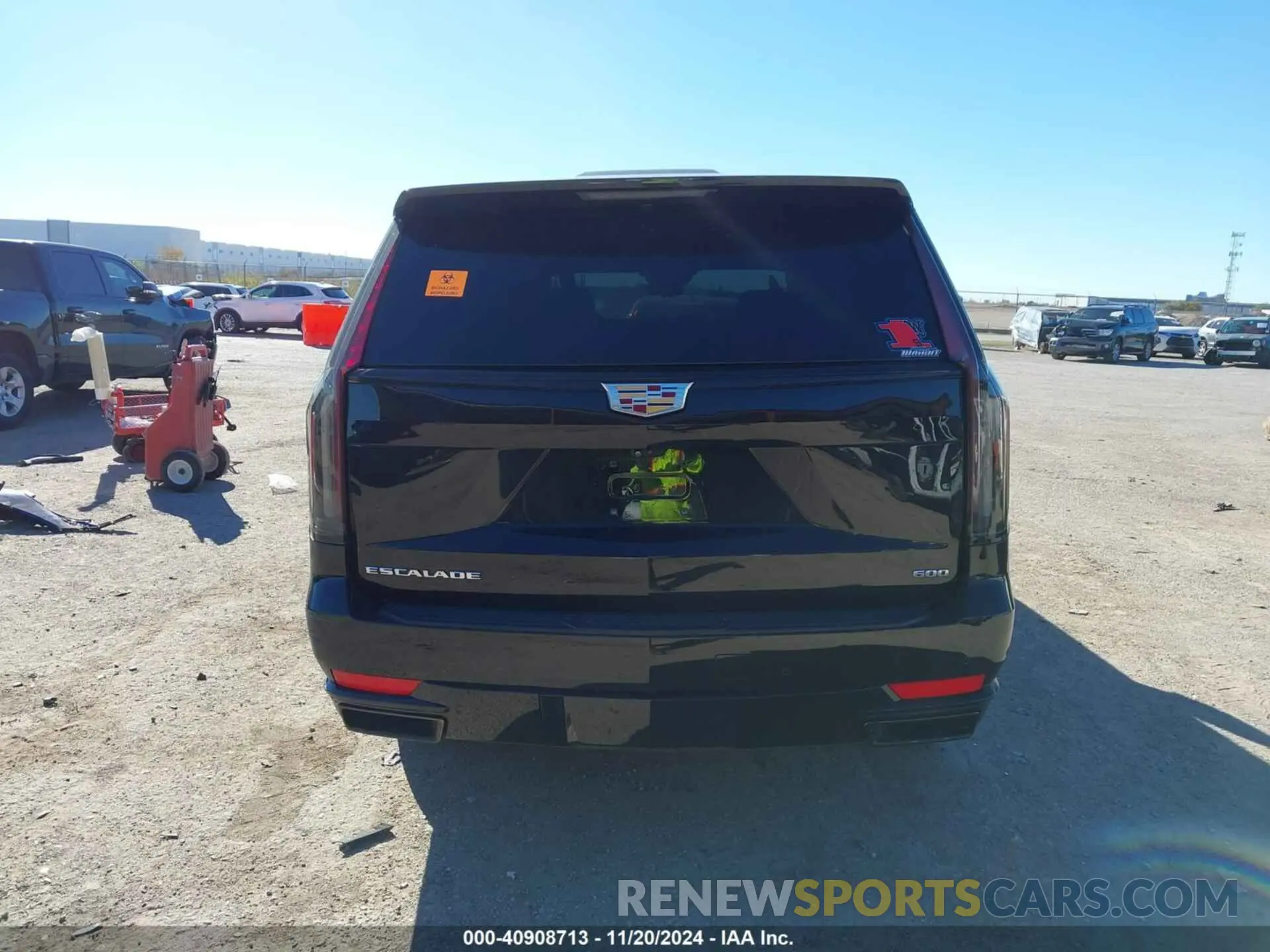 16 fotografías del automóvil dañado 1GYS4EKL9MR279767 CADILLAC ESCALADE 2021