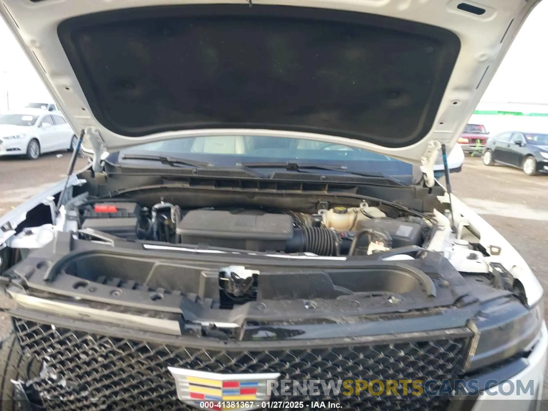 10 fotografías del automóvil dañado 1GYS4EKLXMR278997 CADILLAC ESCALADE 2021