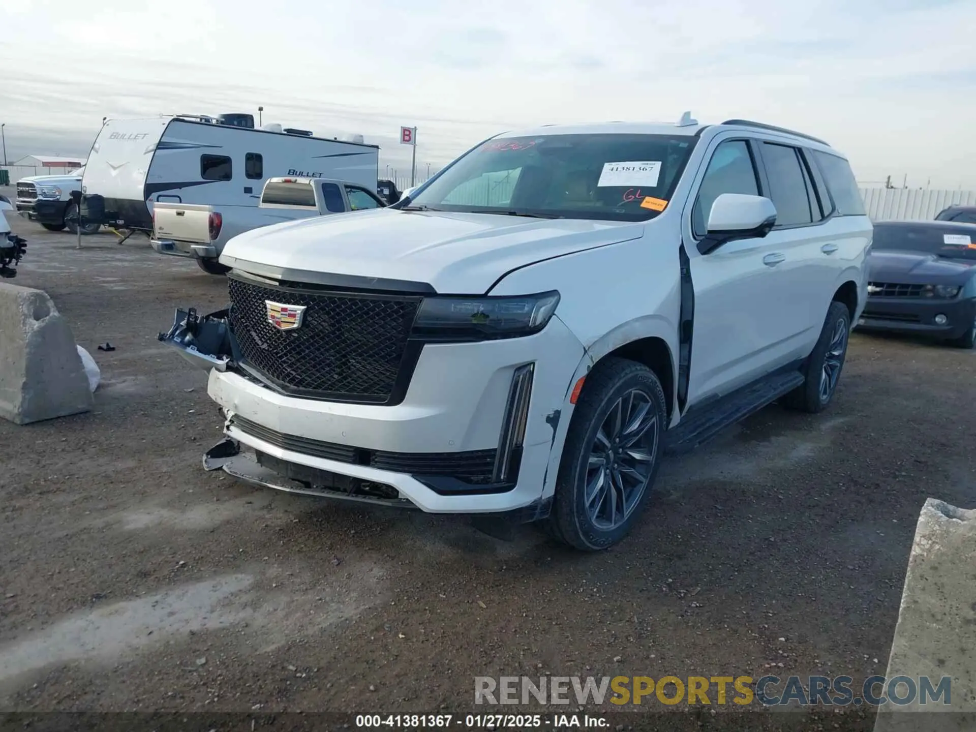 15 fotografías del automóvil dañado 1GYS4EKLXMR278997 CADILLAC ESCALADE 2021