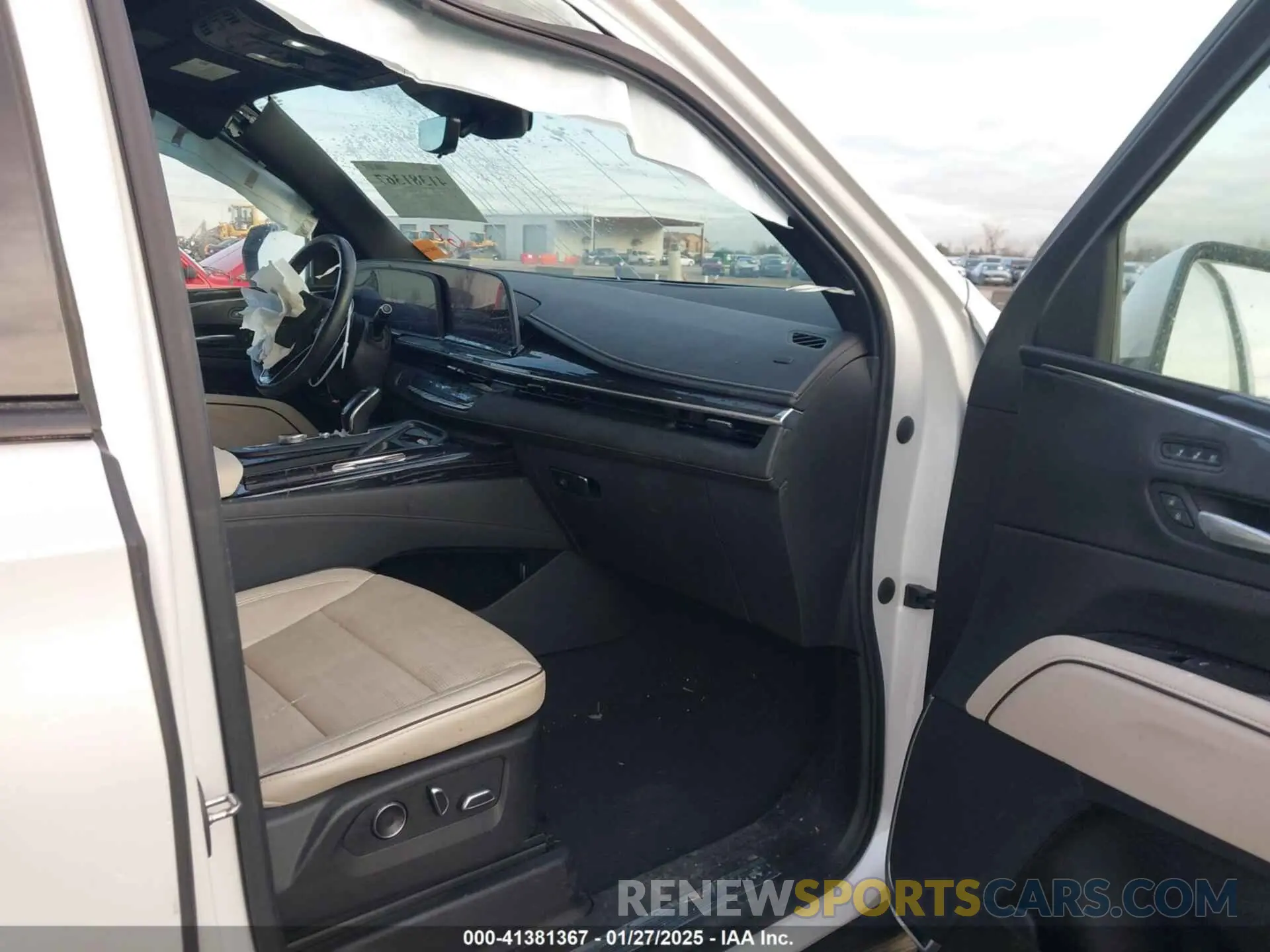 5 fotografías del automóvil dañado 1GYS4EKLXMR278997 CADILLAC ESCALADE 2021