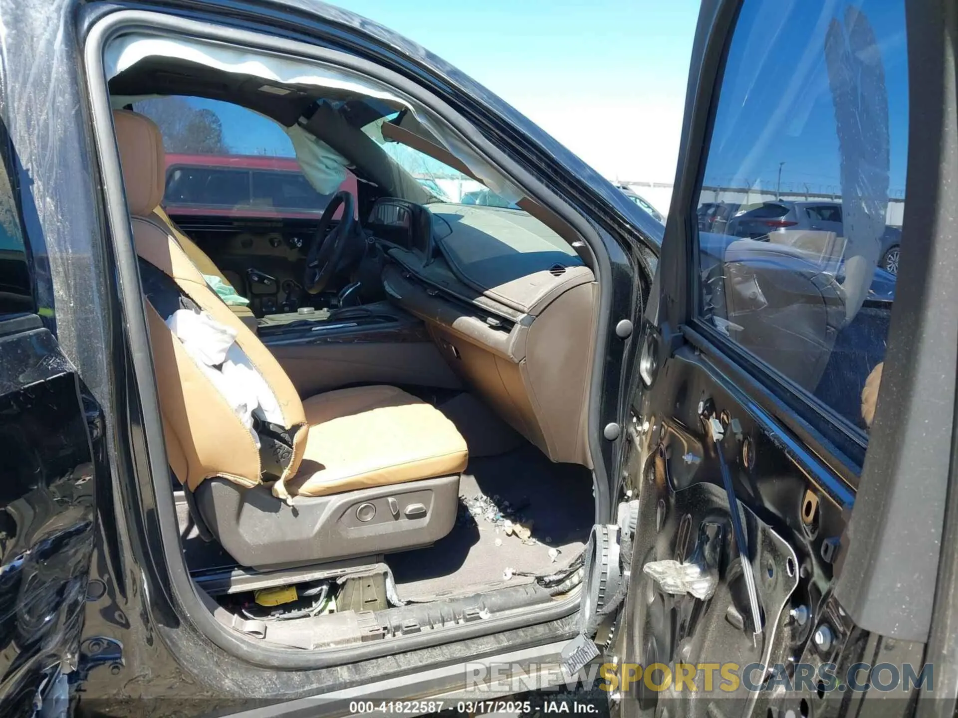 5 fotografías del automóvil dañado 1GYS4FKL0MR236098 CADILLAC ESCALADE 2021