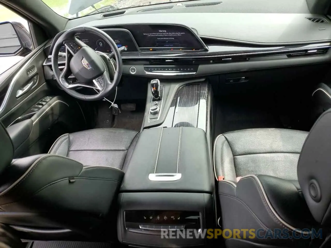 8 fotografías del automóvil dañado 1GYS4FKL0MR408940 CADILLAC ESCALADE 2021