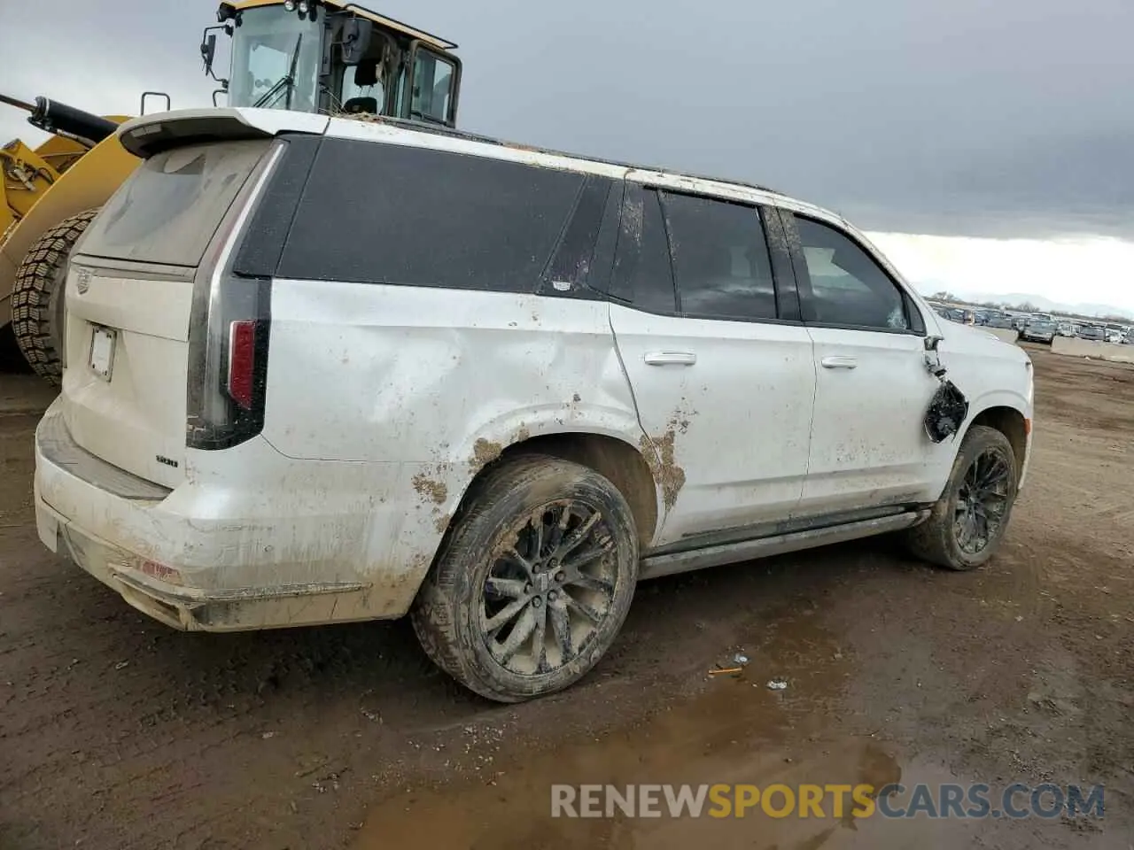 3 fotografías del automóvil dañado 1GYS4FKL7MR230847 CADILLAC ESCALADE 2021