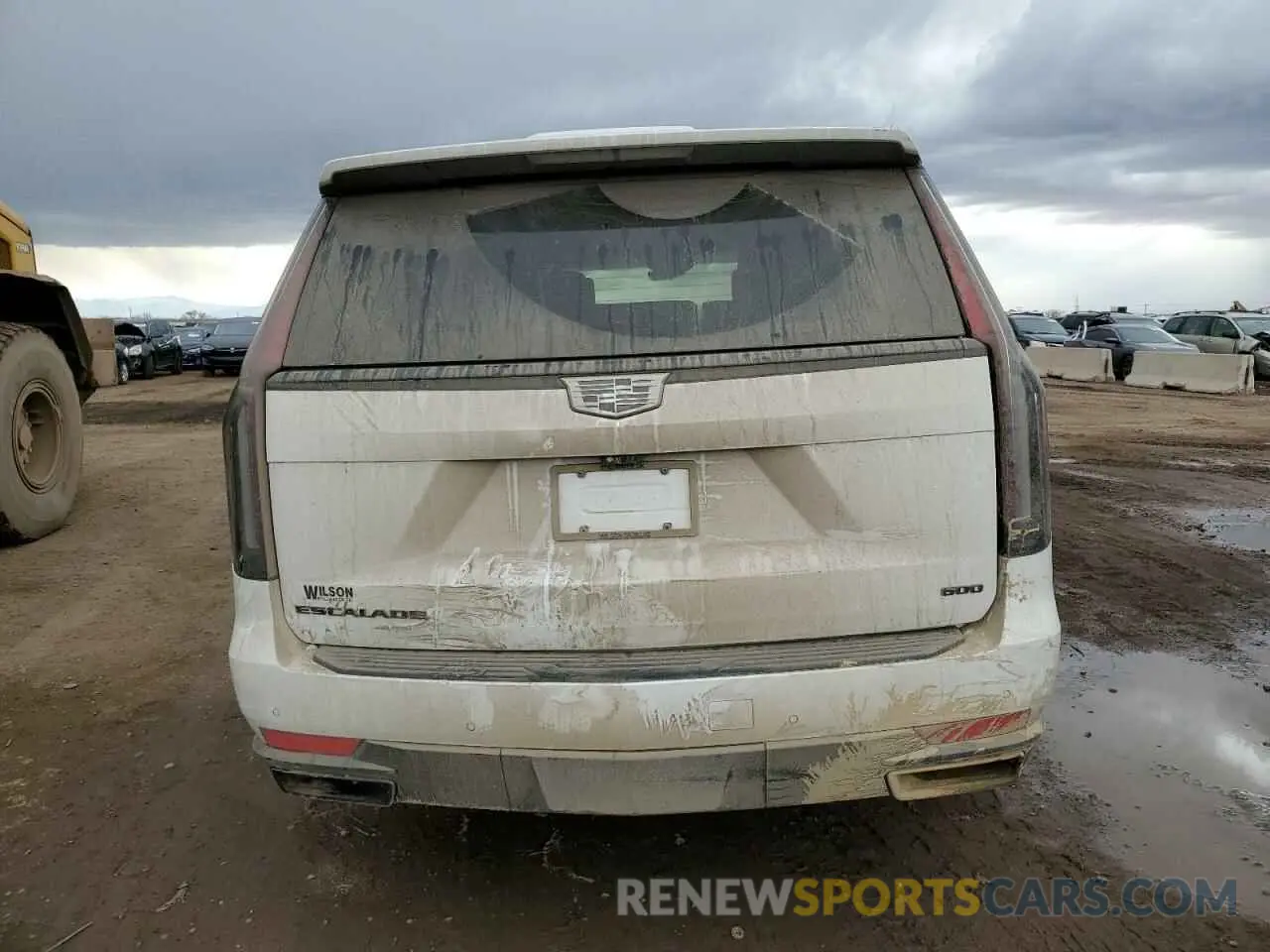 6 fotografías del automóvil dañado 1GYS4FKL7MR230847 CADILLAC ESCALADE 2021