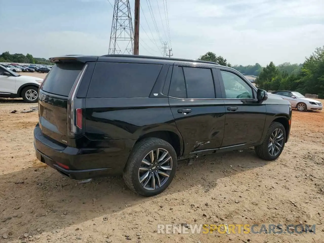 3 fotografías del automóvil dañado 1GYS4FKL7MR308561 CADILLAC ESCALADE 2021