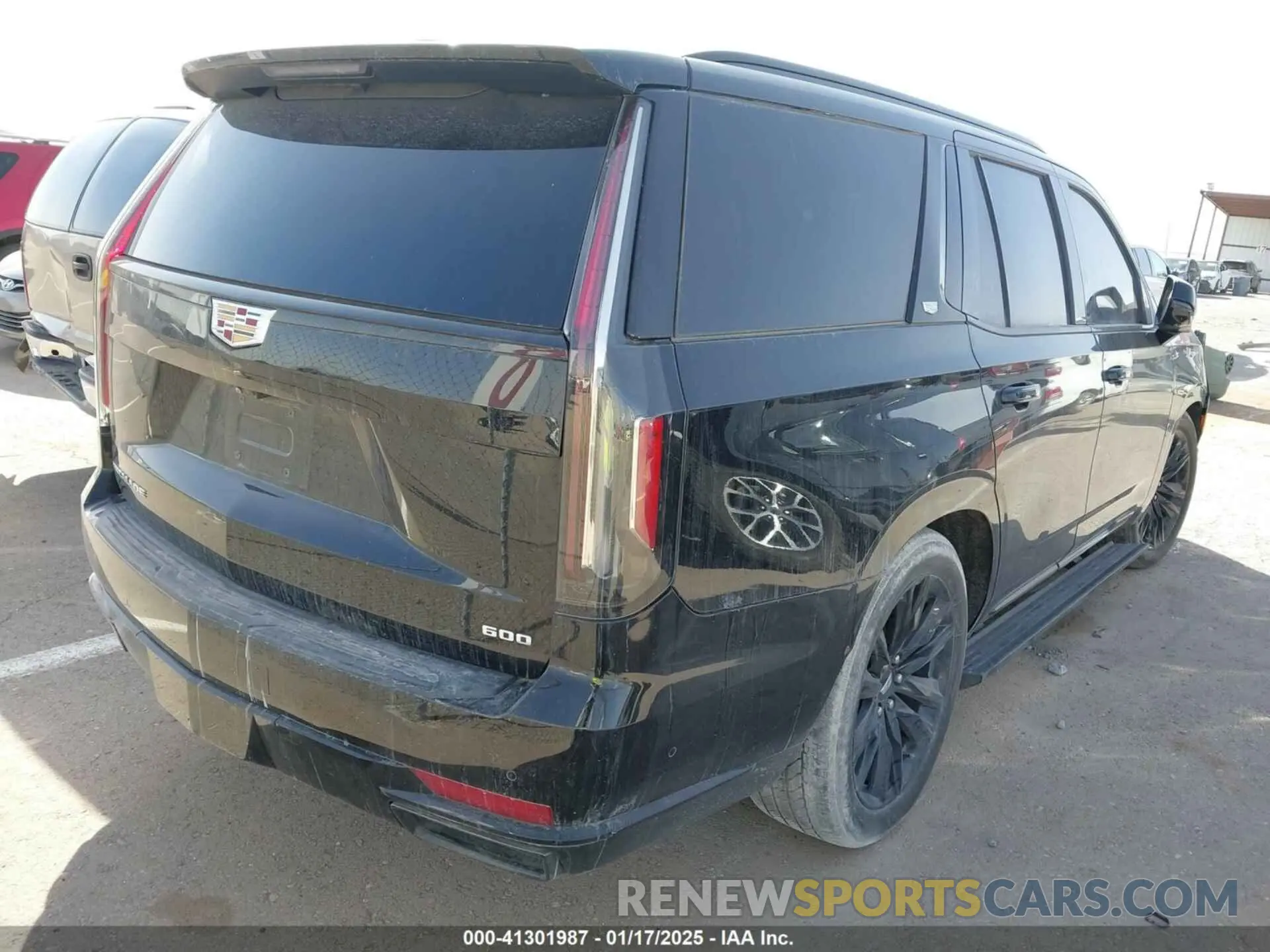 4 fotografías del automóvil dañado 1GYS4GKL0MR228590 CADILLAC ESCALADE 2021