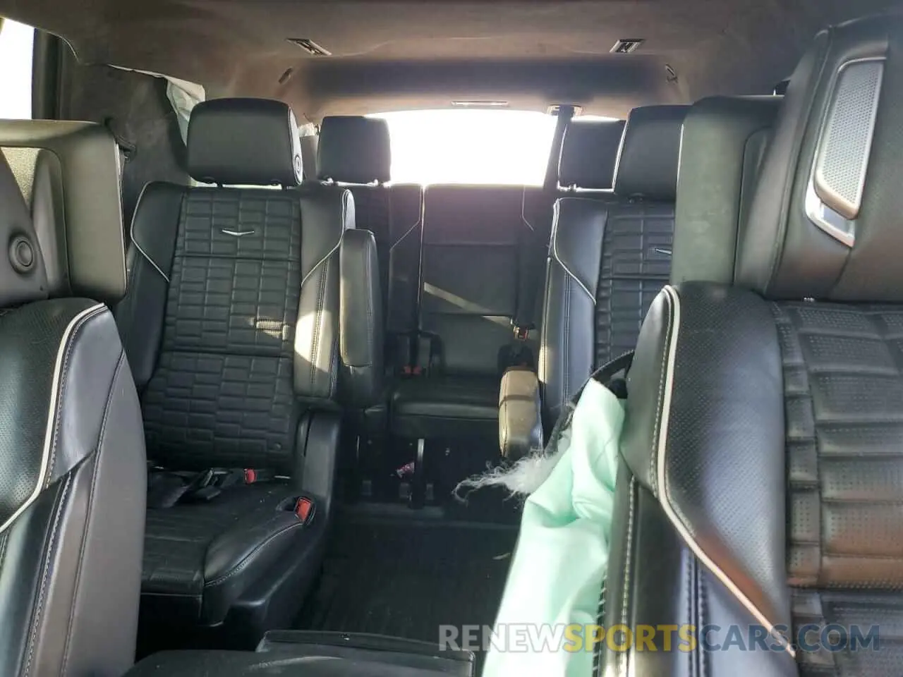 10 fotografías del automóvil dañado 1GYS4GKL6MR370927 CADILLAC ESCALADE 2021