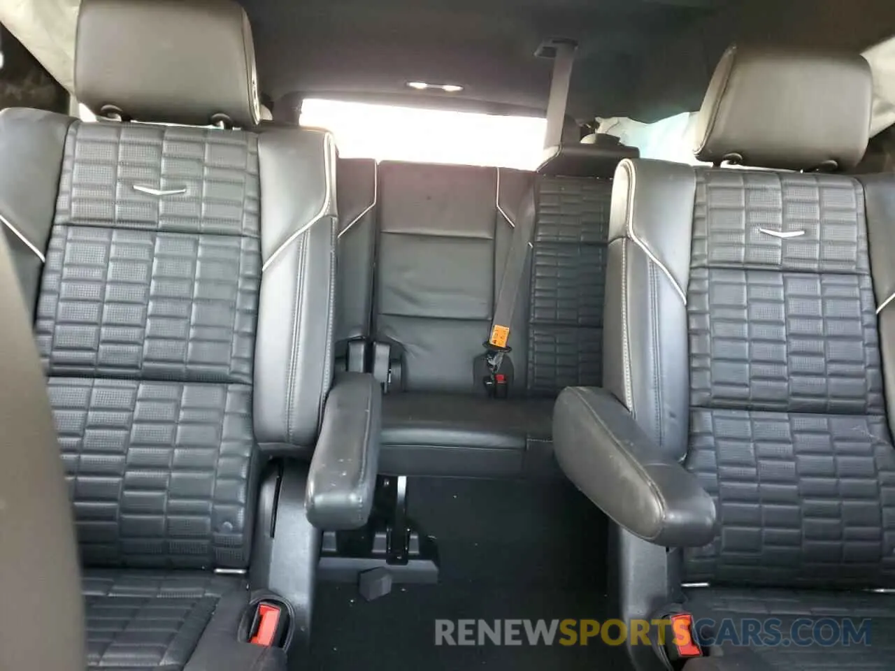 10 fotografías del automóvil dañado 1GYS4MKLXMR343647 CADILLAC ESCALADE 2021