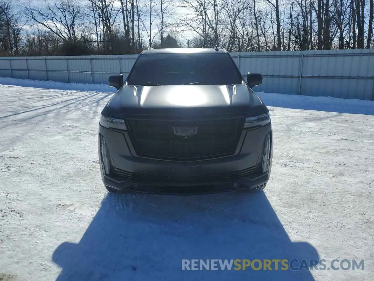 5 fotografías del automóvil dañado 1GYS4PKL8MR243600 CADILLAC ESCALADE 2021