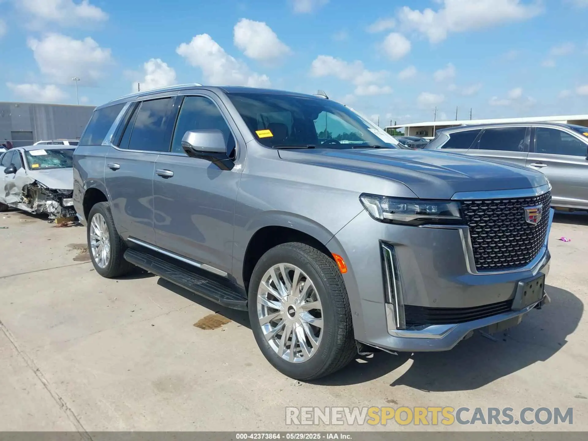 1 fotografías del automóvil dañado 1GYS3BKL9NR265600 CADILLAC ESCALADE 2022