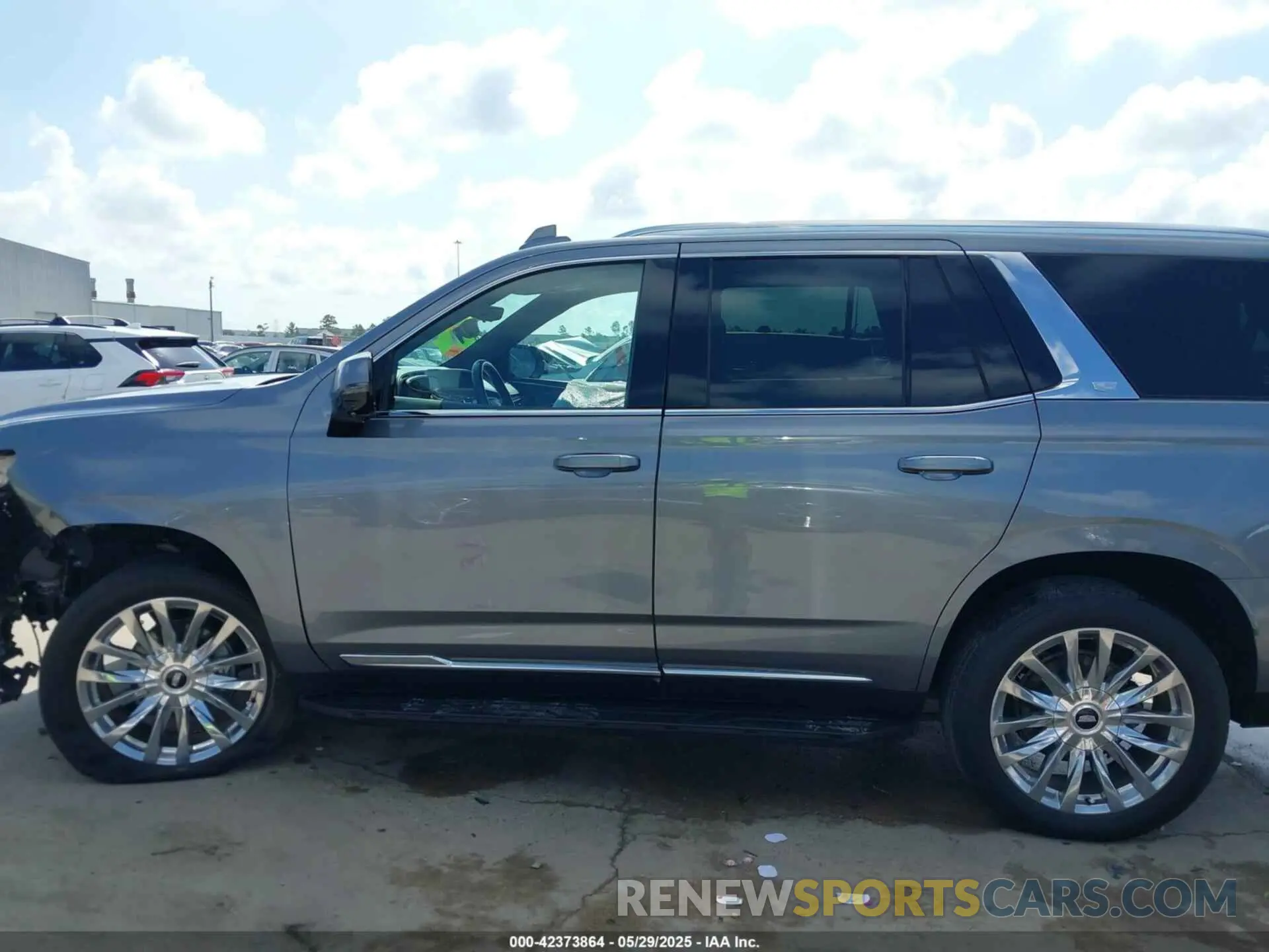 14 fotografías del automóvil dañado 1GYS3BKL9NR265600 CADILLAC ESCALADE 2022