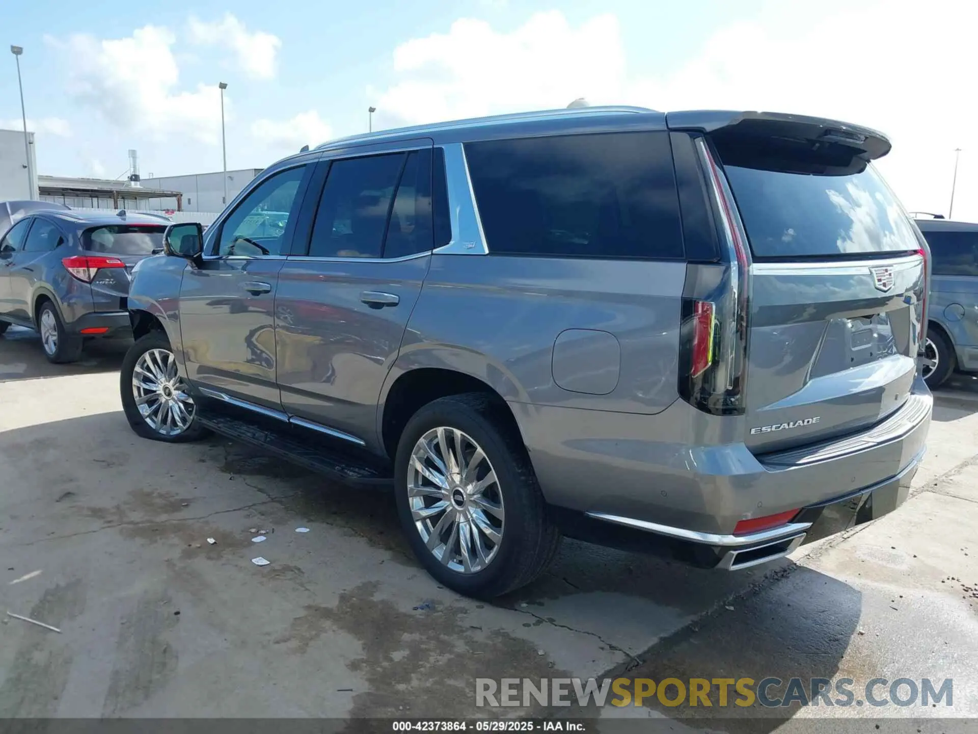 3 fotografías del automóvil dañado 1GYS3BKL9NR265600 CADILLAC ESCALADE 2022