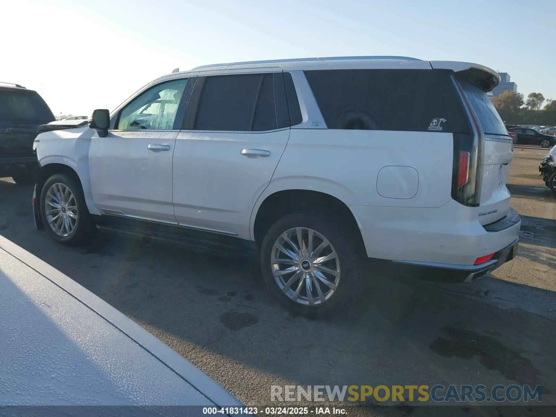 15 fotografías del automóvil dañado 1GYS4BKLXNR162960 CADILLAC ESCALADE 2022