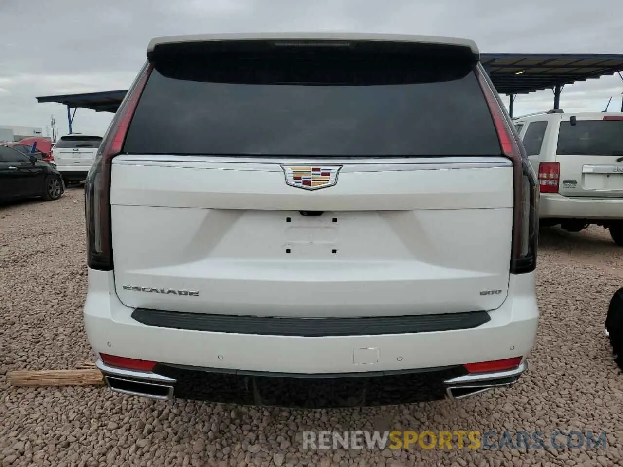 6 fotografías del automóvil dañado 1GYS4CKL9NR174376 CADILLAC ESCALADE 2022