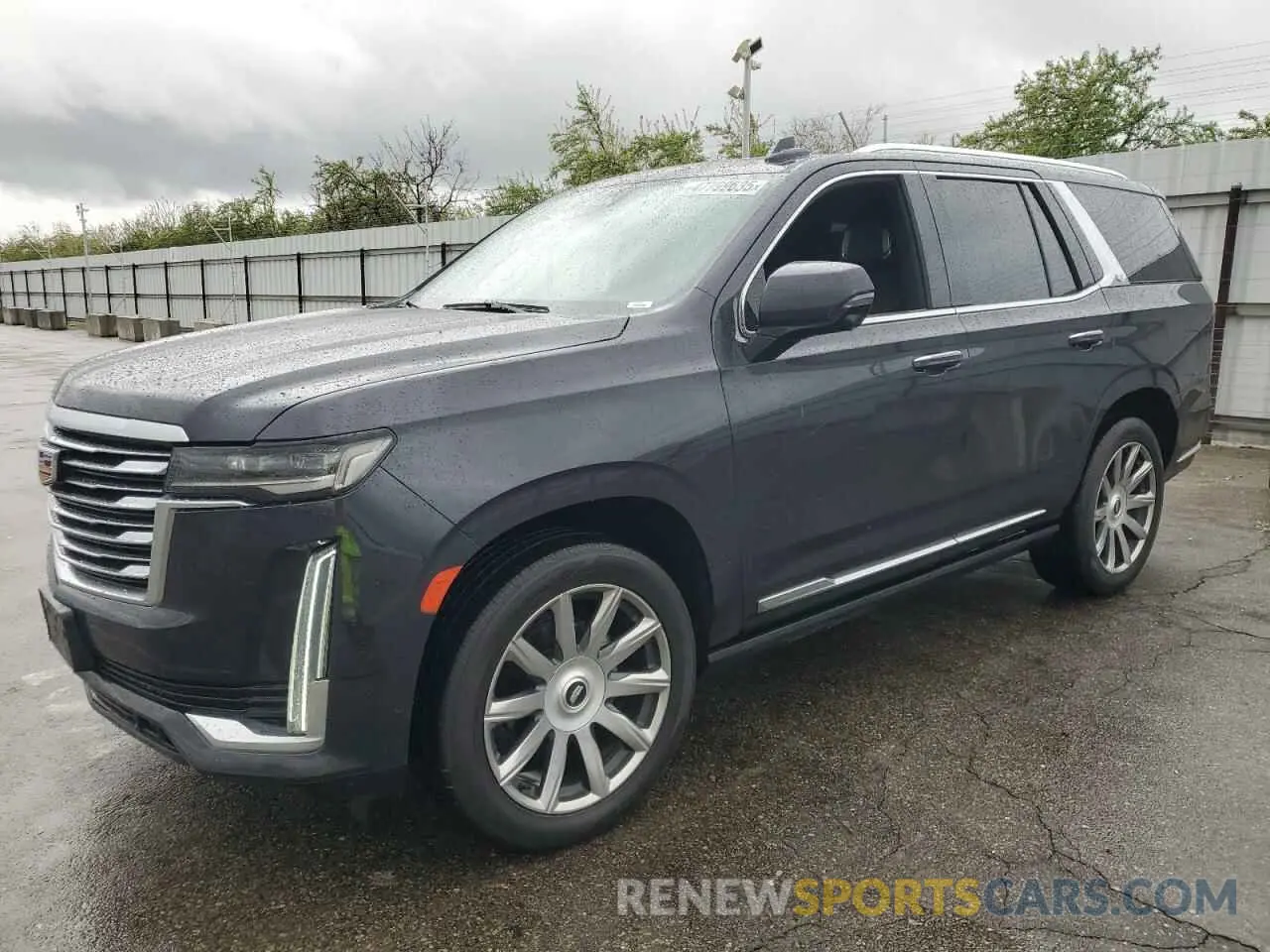 1 fotografías del automóvil dañado 1GYS4DKL8NR201234 CADILLAC ESCALADE 2022