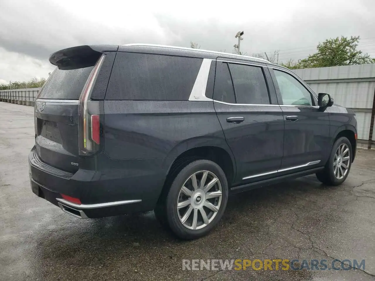 3 fotografías del automóvil dañado 1GYS4DKL8NR201234 CADILLAC ESCALADE 2022