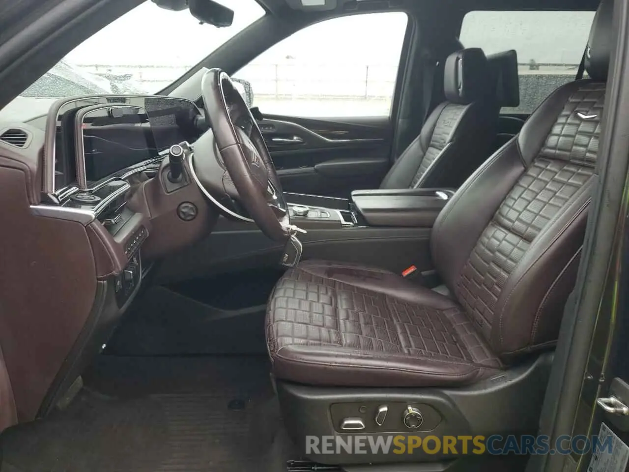 7 fotografías del automóvil dañado 1GYS4DKL8NR201234 CADILLAC ESCALADE 2022