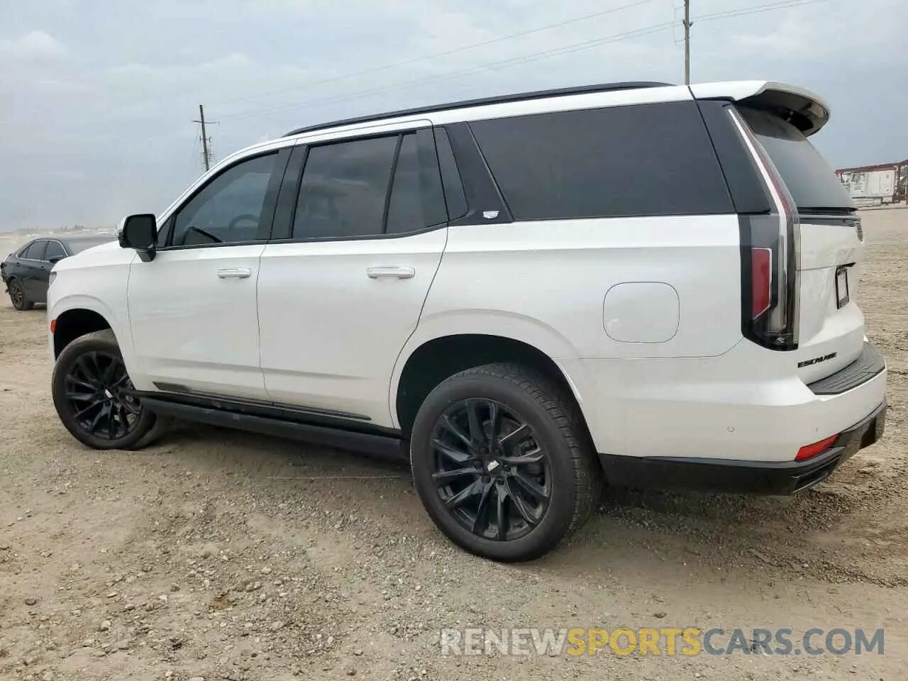 2 fotografías del automóvil dañado 1GYS4FKL6NR128215 CADILLAC ESCALADE 2022