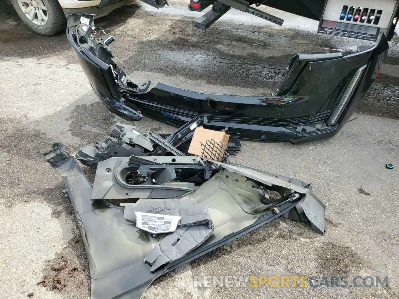 13 fotografías del automóvil dañado 1GYS4GKL4NR277079 CADILLAC ESCALADE 2022
