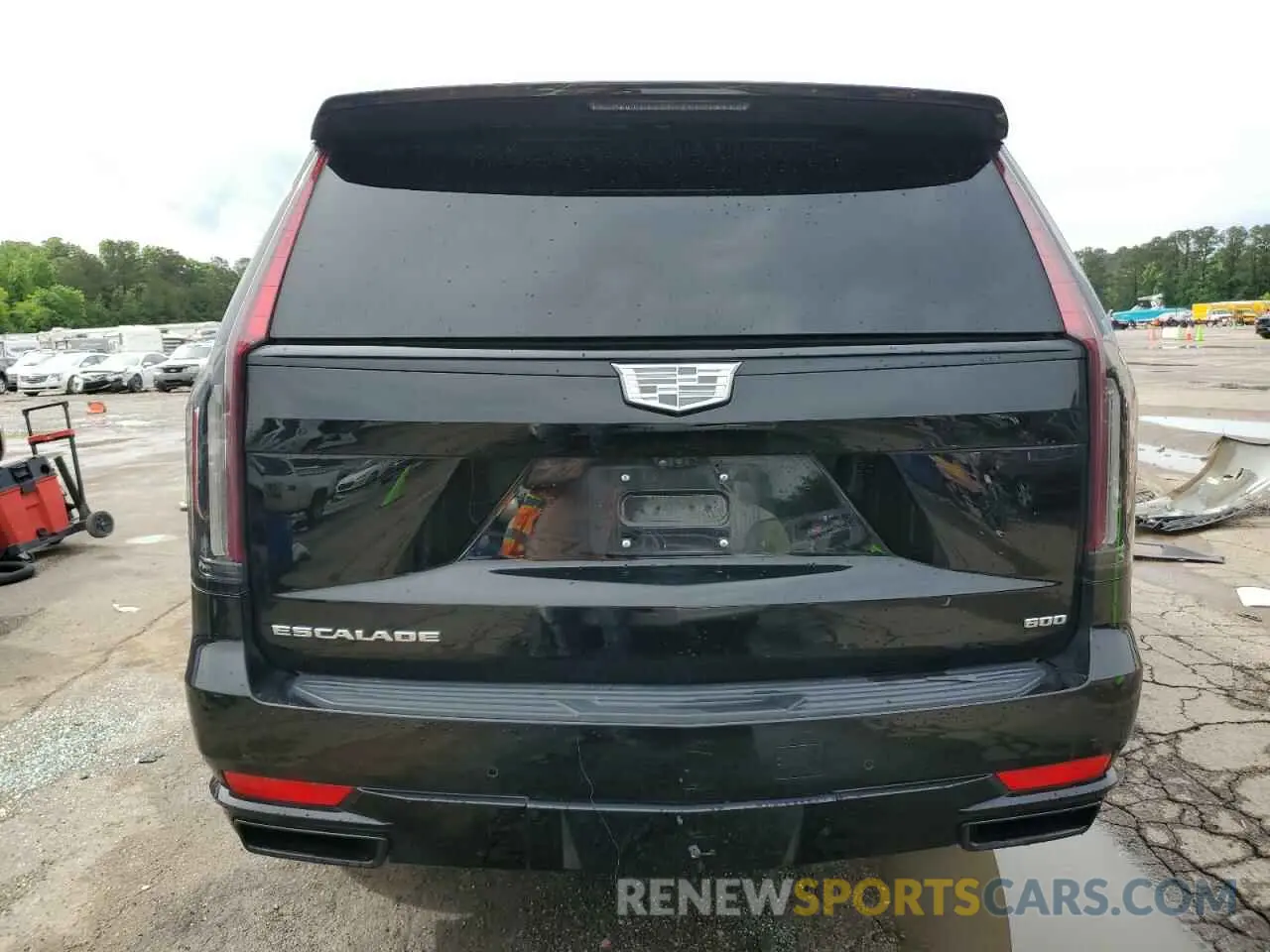 6 fotografías del automóvil dañado 1GYS4GKL4NR277079 CADILLAC ESCALADE 2022