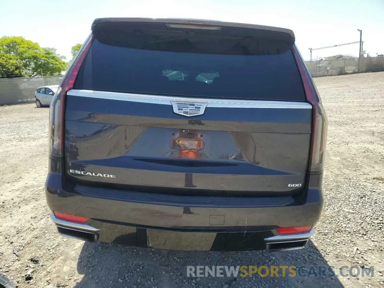 6 fotografías del automóvil dañado 1GYS4KKL8NR149625 CADILLAC ESCALADE 2022