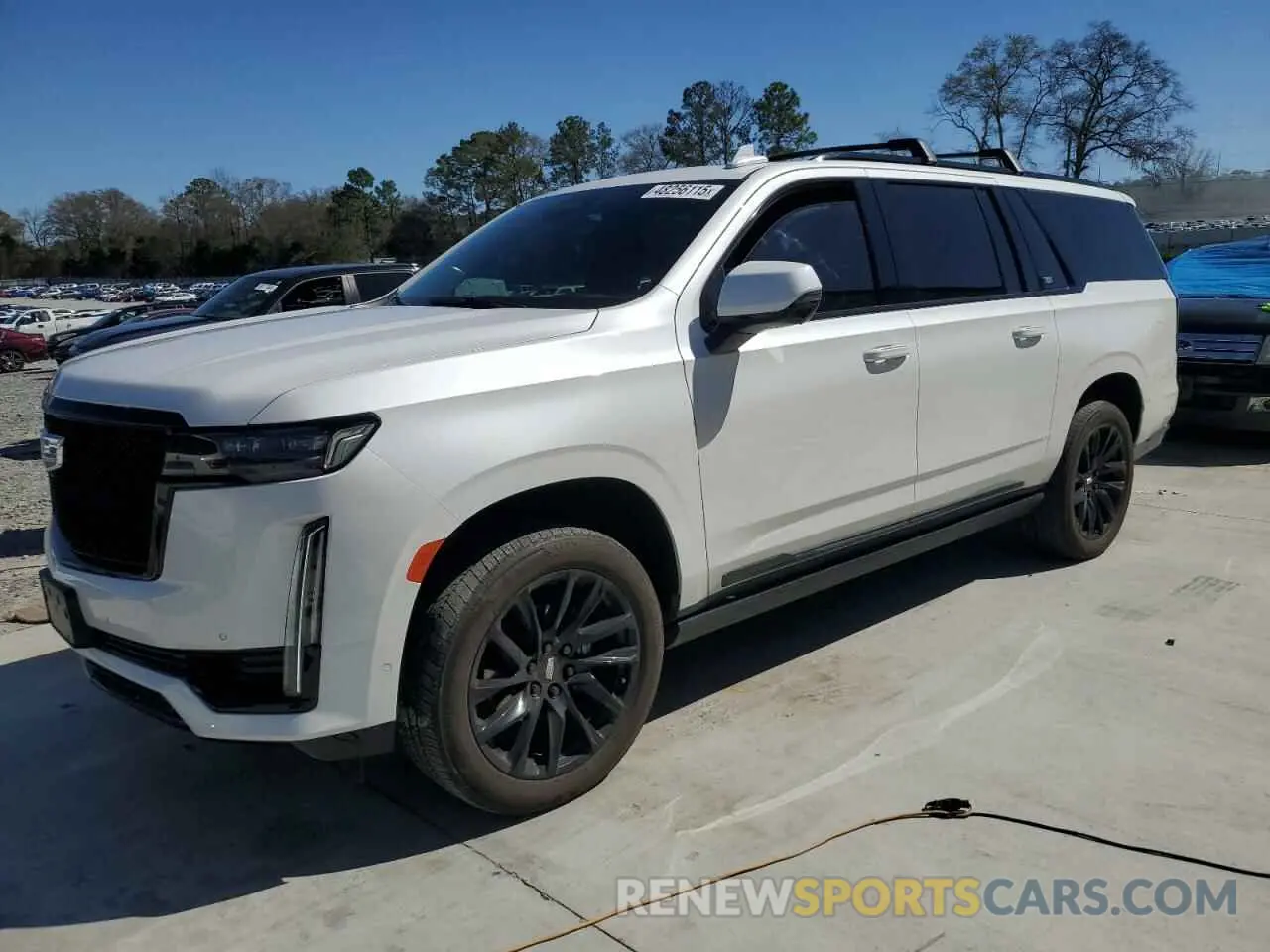 1 fotografías del automóvil dañado 1GYS4RKL1NR337220 CADILLAC ESCALADE 2022