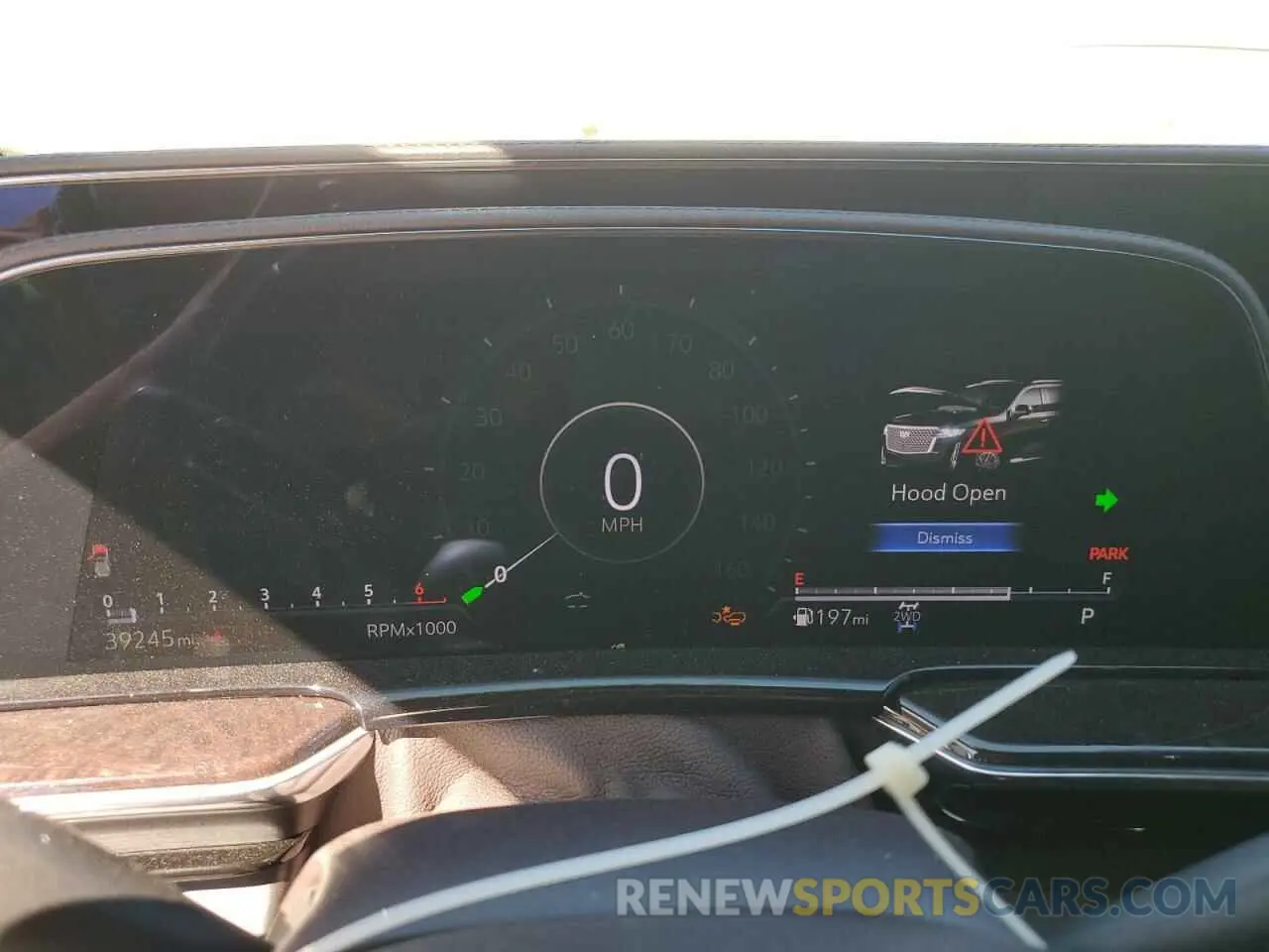 9 fotografías del automóvil dañado 1GYS4RKL1NR337220 CADILLAC ESCALADE 2022