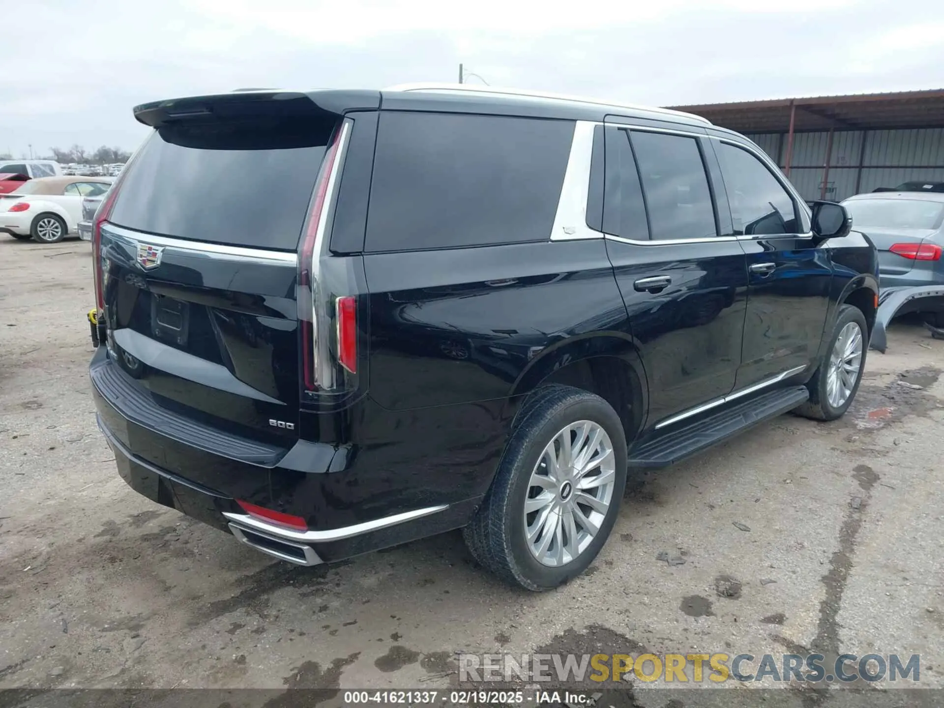 4 fotografías del automóvil dañado 1GYS3AKL3PR161519 CADILLAC ESCALADE 2023