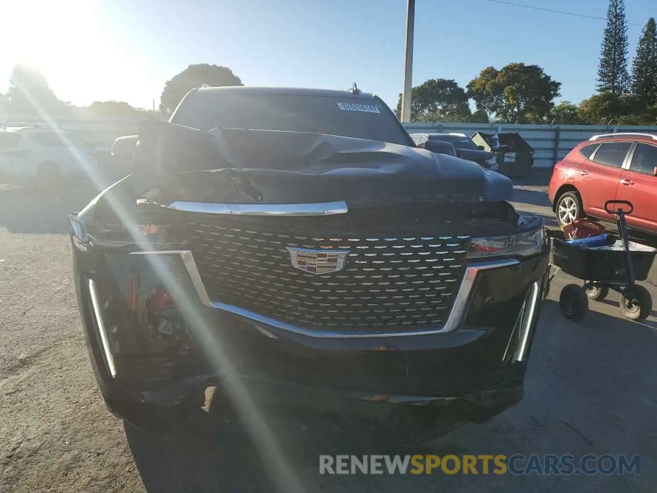 5 fotografías del automóvil dañado 1GYS3JKL6PR292153 CADILLAC ESCALADE 2023