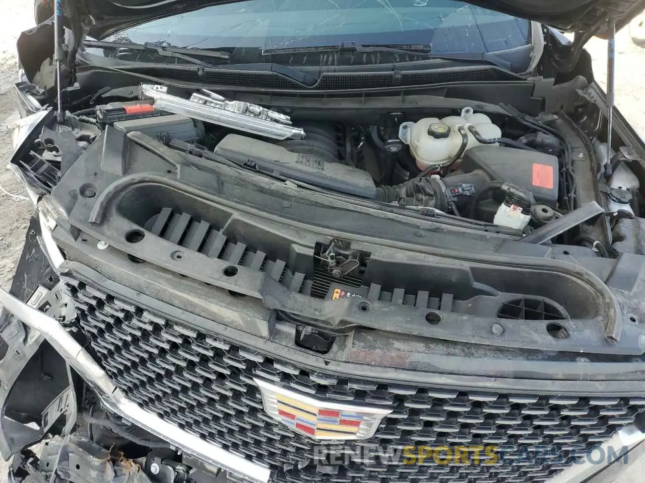 12 fotografías del automóvil dañado 1GYS3KKL9PR262067 CADILLAC ESCALADE 2023