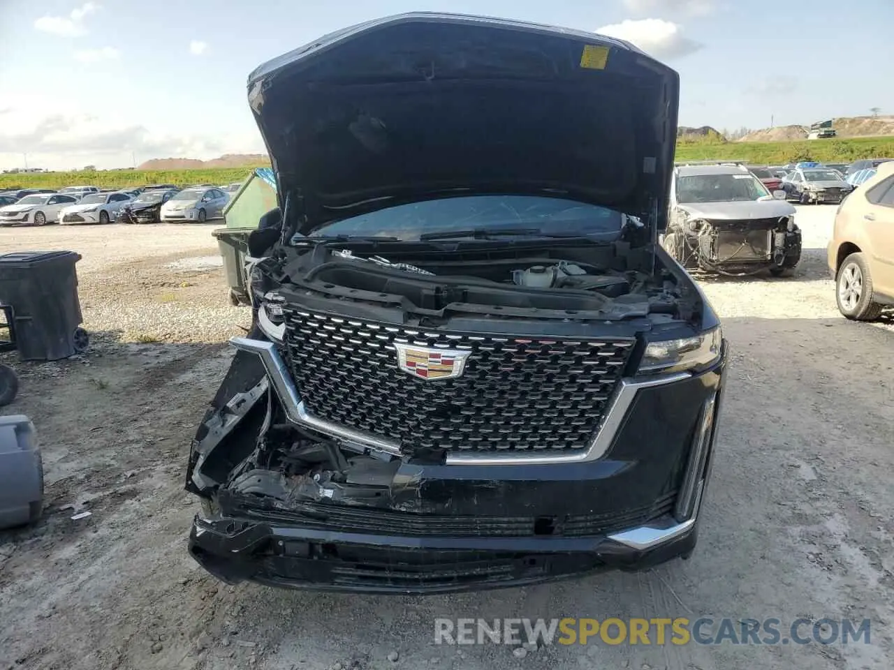 5 fotografías del automóvil dañado 1GYS3KKL9PR262067 CADILLAC ESCALADE 2023