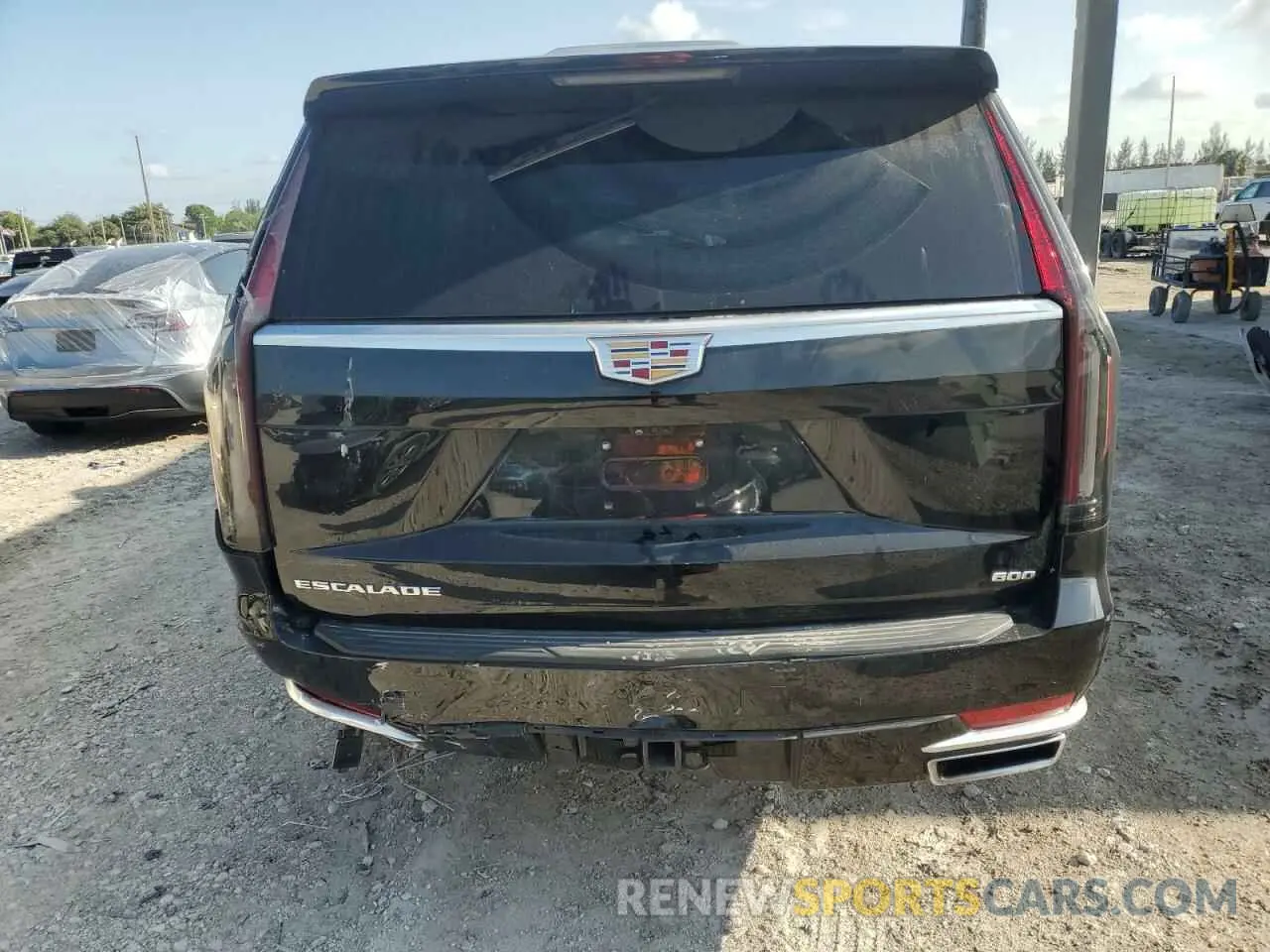 6 fotografías del automóvil dañado 1GYS3KKL9PR262067 CADILLAC ESCALADE 2023