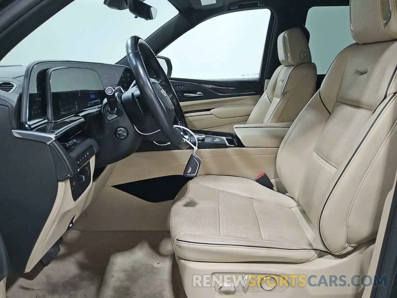 7 fotografías del automóvil dañado 1GYS4BKL3PR366857 CADILLAC ESCALADE 2023