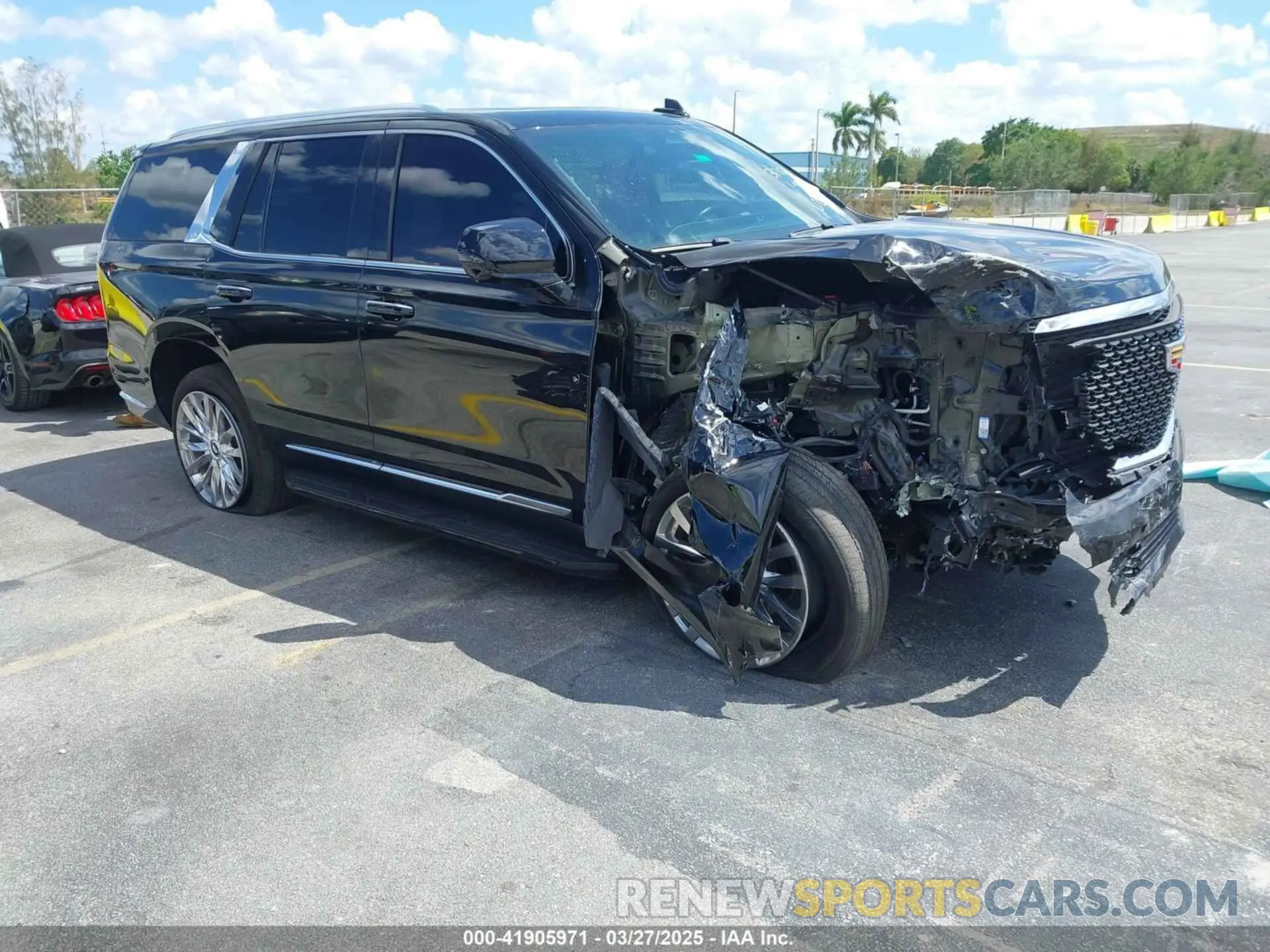 1 fotografías del automóvil dañado 1GYS4BKL4PR236070 CADILLAC ESCALADE 2023