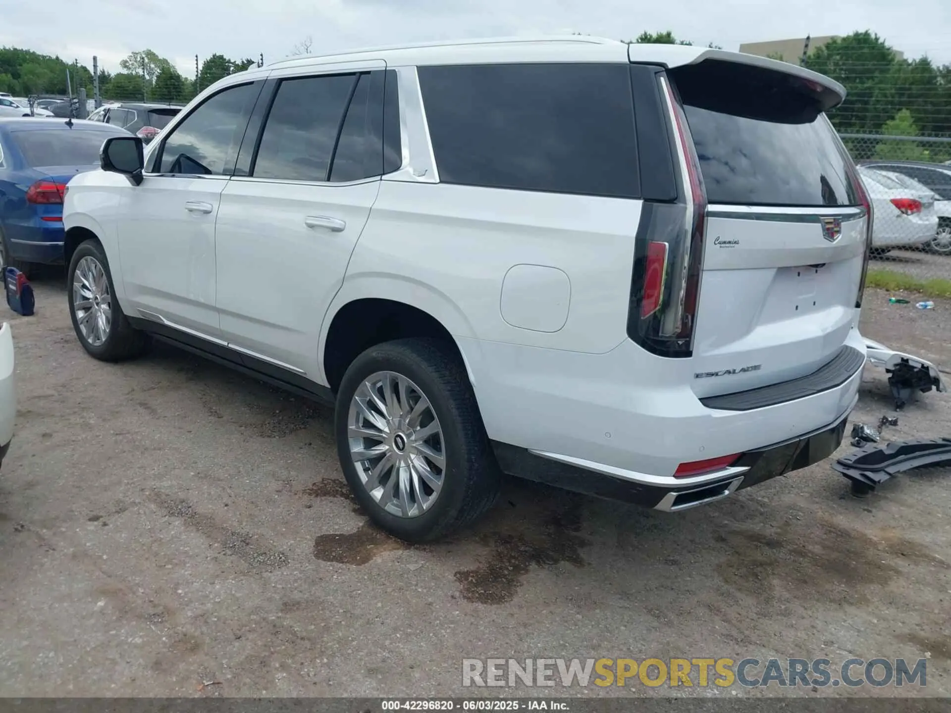 3 fotografías del automóvil dañado 1GYS4BKL5PR512191 CADILLAC ESCALADE 2023