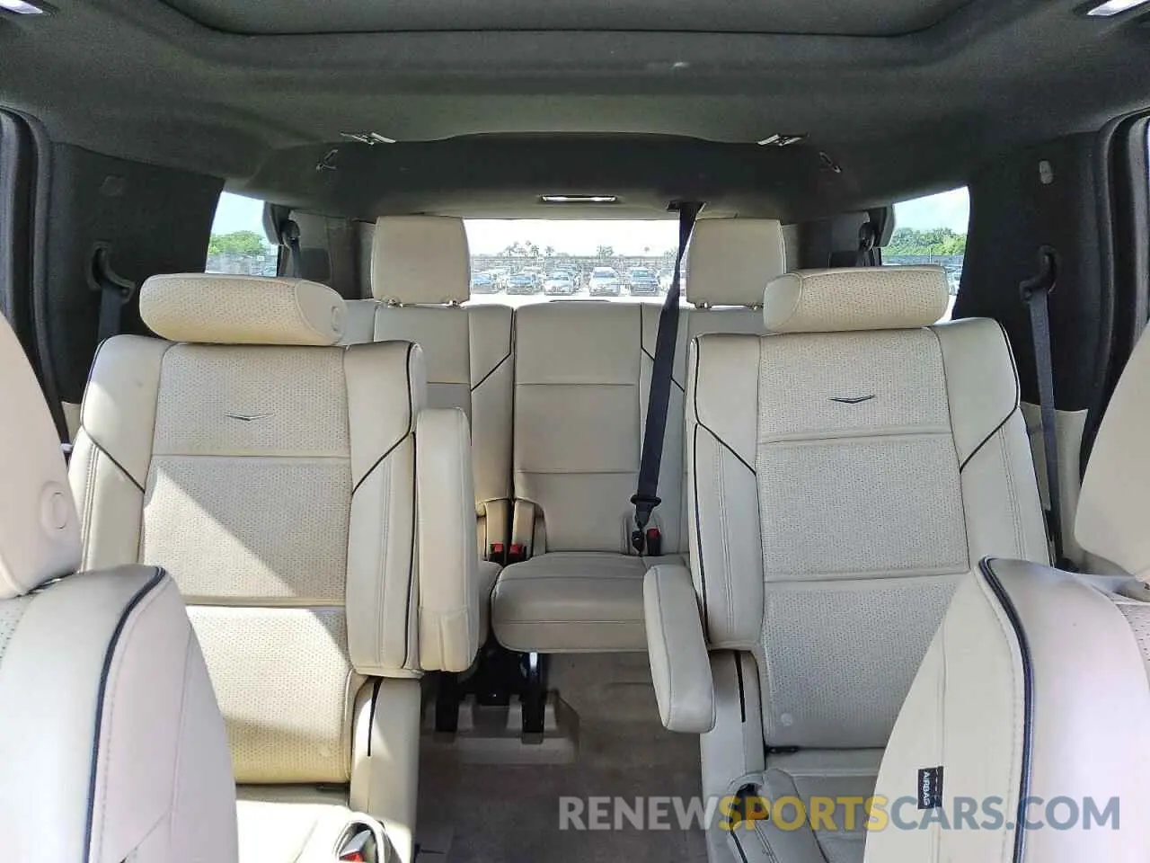 10 fotografías del automóvil dañado 1GYS4BKL7PR332923 CADILLAC ESCALADE 2023