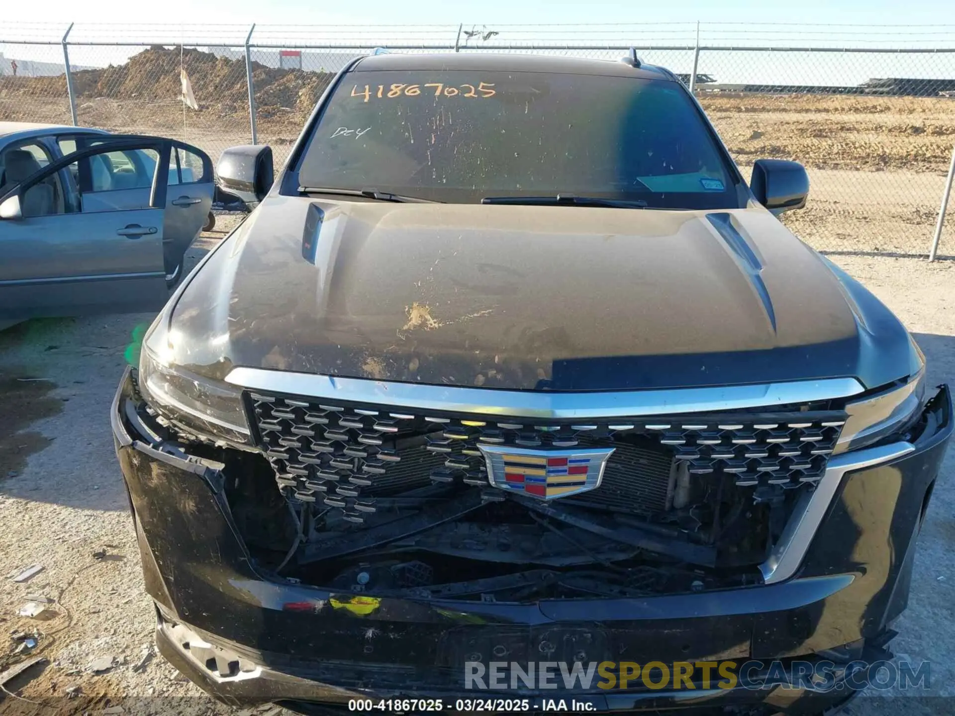 12 fotografías del automóvil dañado 1GYS4BKL7PR382446 CADILLAC ESCALADE 2023