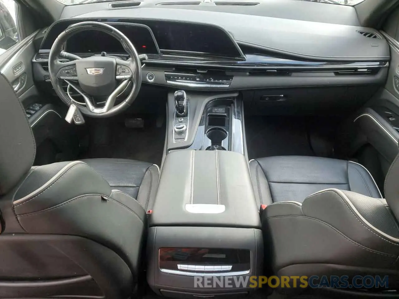 8 fotografías del automóvil dañado 1GYS4EKL5PR215097 CADILLAC ESCALADE 2023