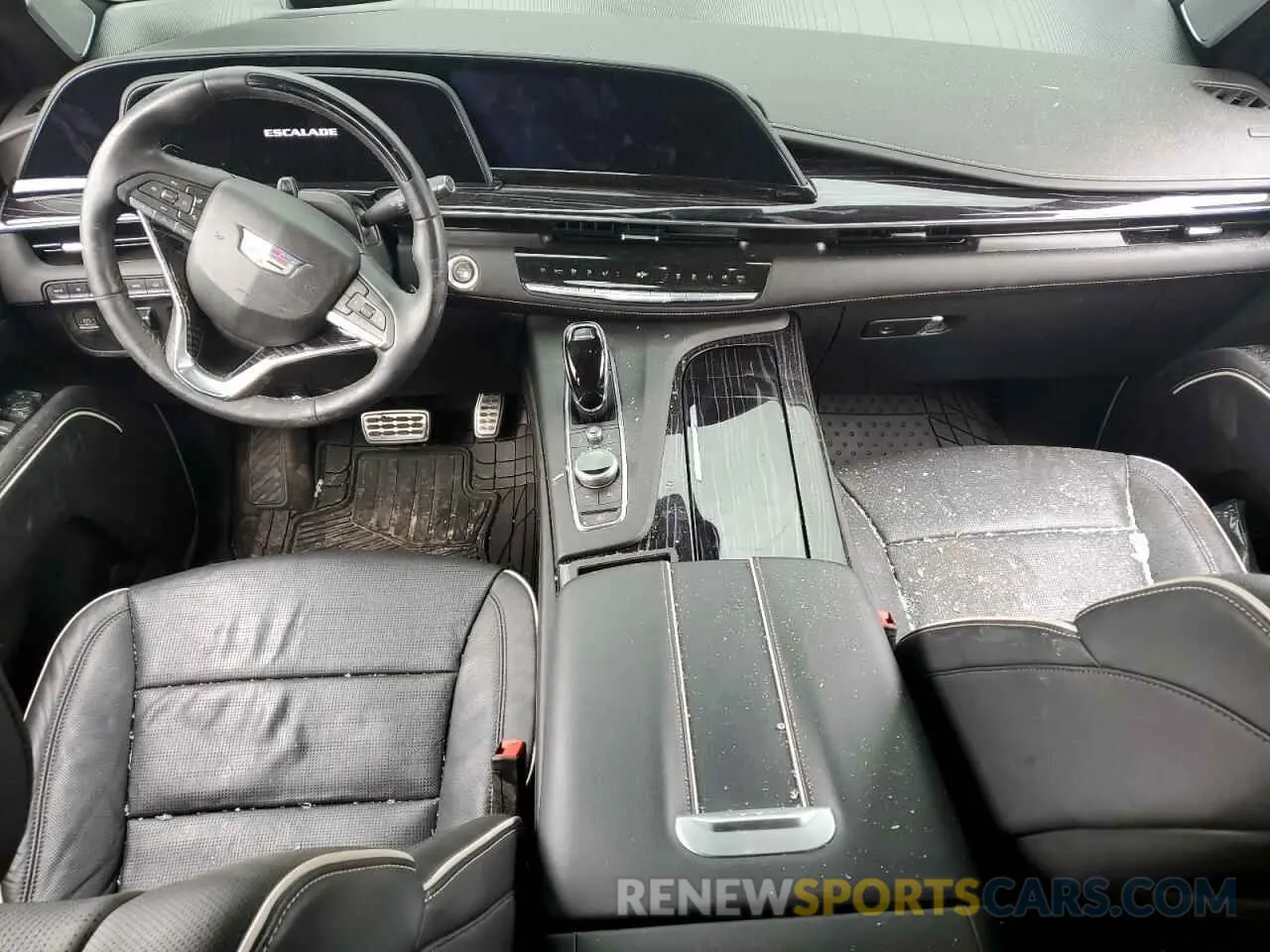 8 fotografías del automóvil dañado 1GYS4FKL1PR258793 CADILLAC ESCALADE 2023