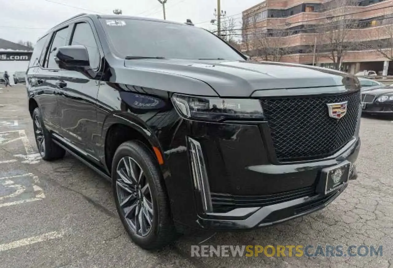 1 fotografías del automóvil dañado 1GYS4FKL2PR230XXX CADILLAC ESCALADE 2023